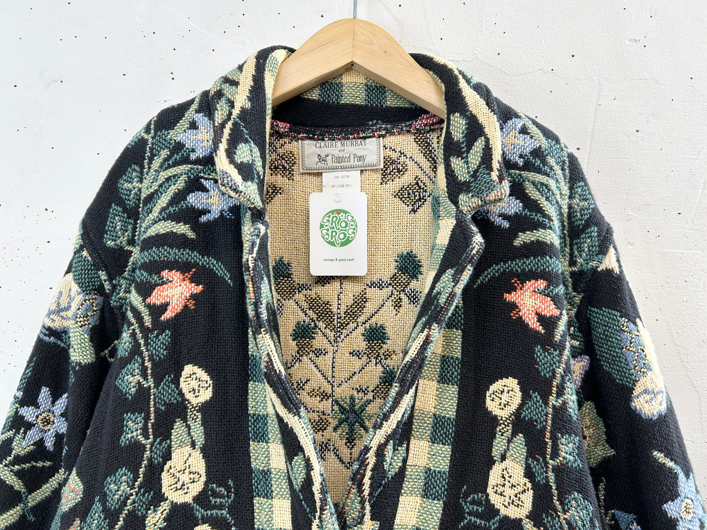 Vintage Rug Jacket 〜Painted Pony〜 [B31494]