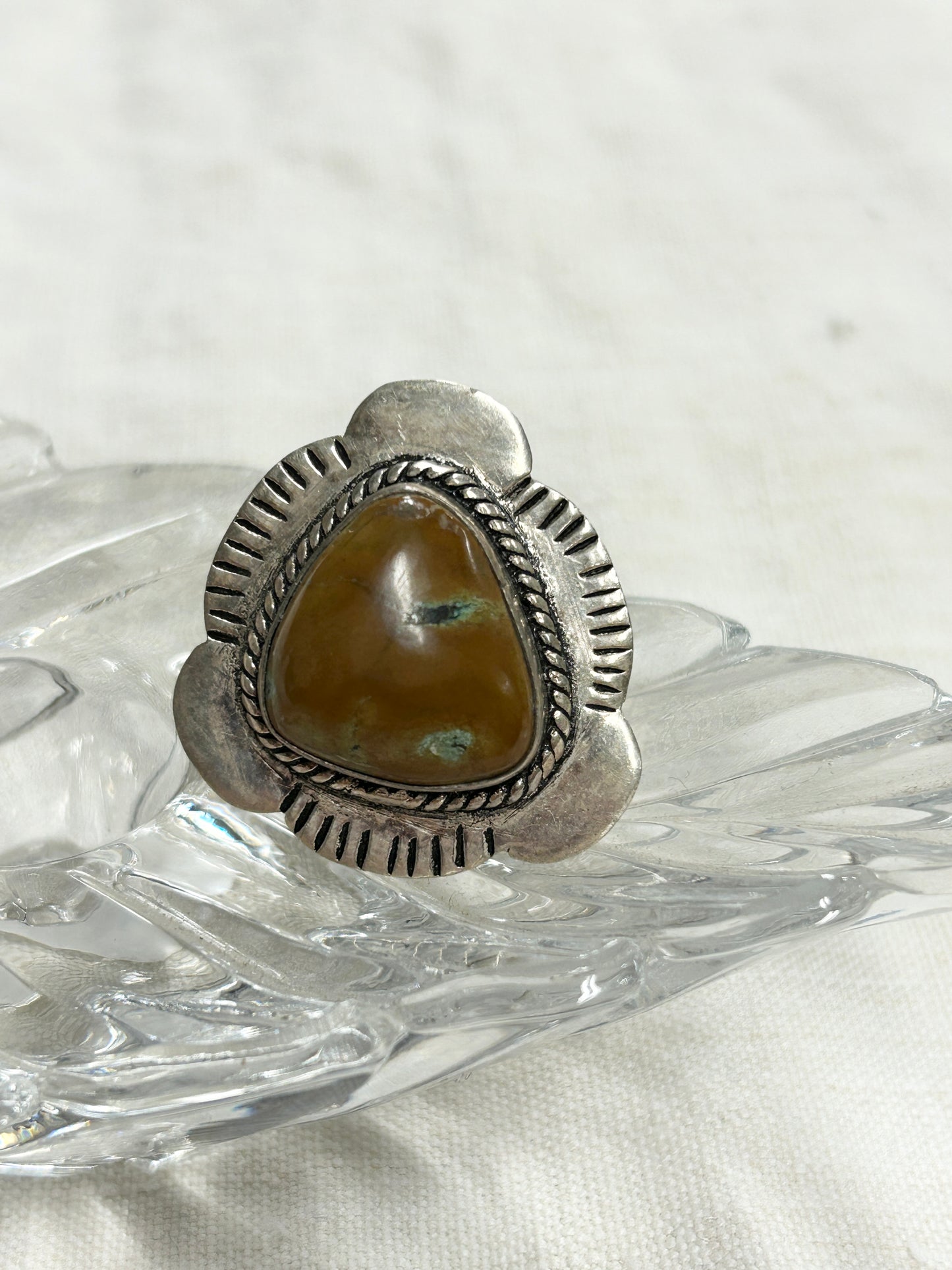Vintage 925 Silver Ring[J30535]