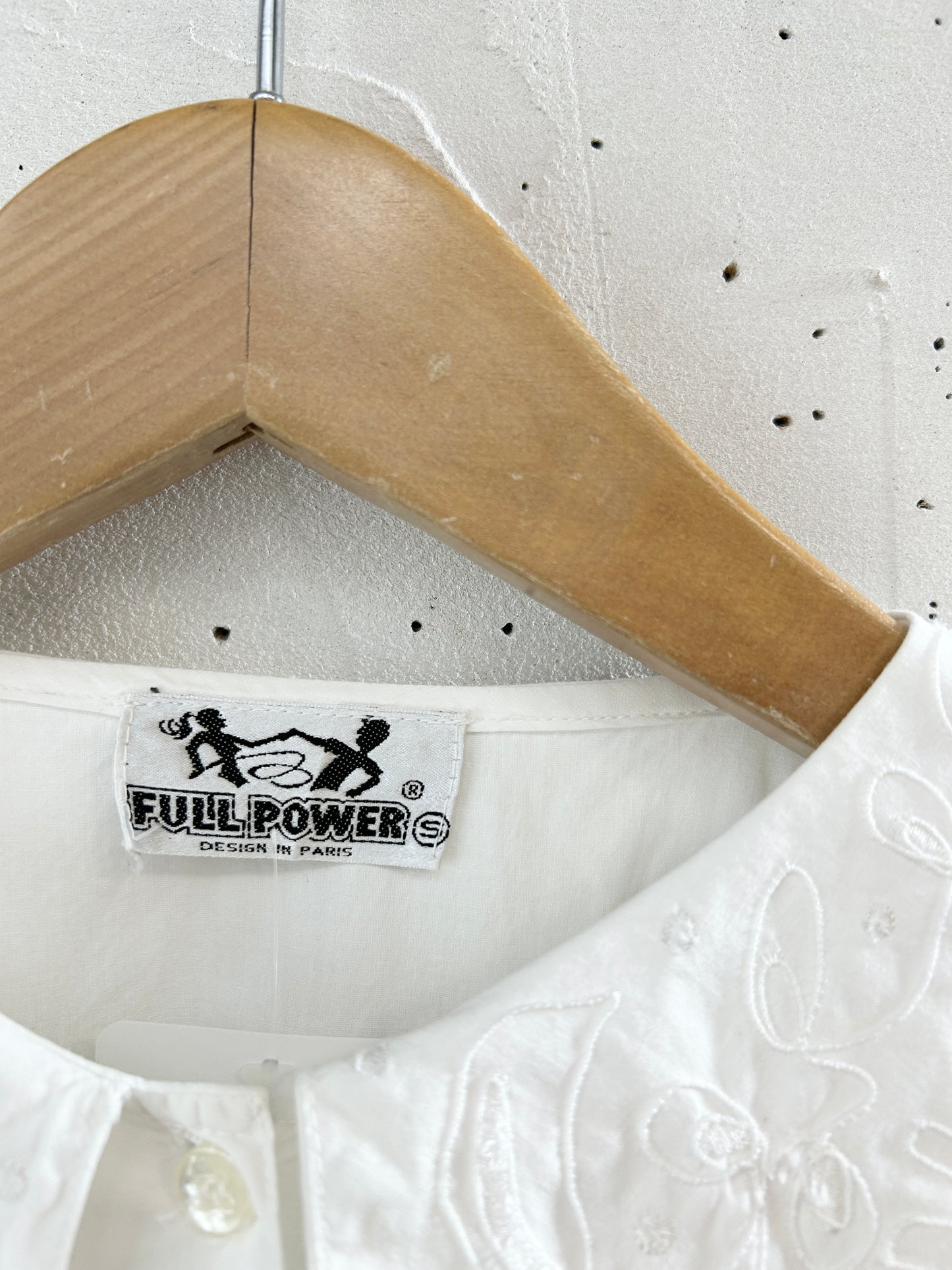 Vintage White Blouse [G32995]