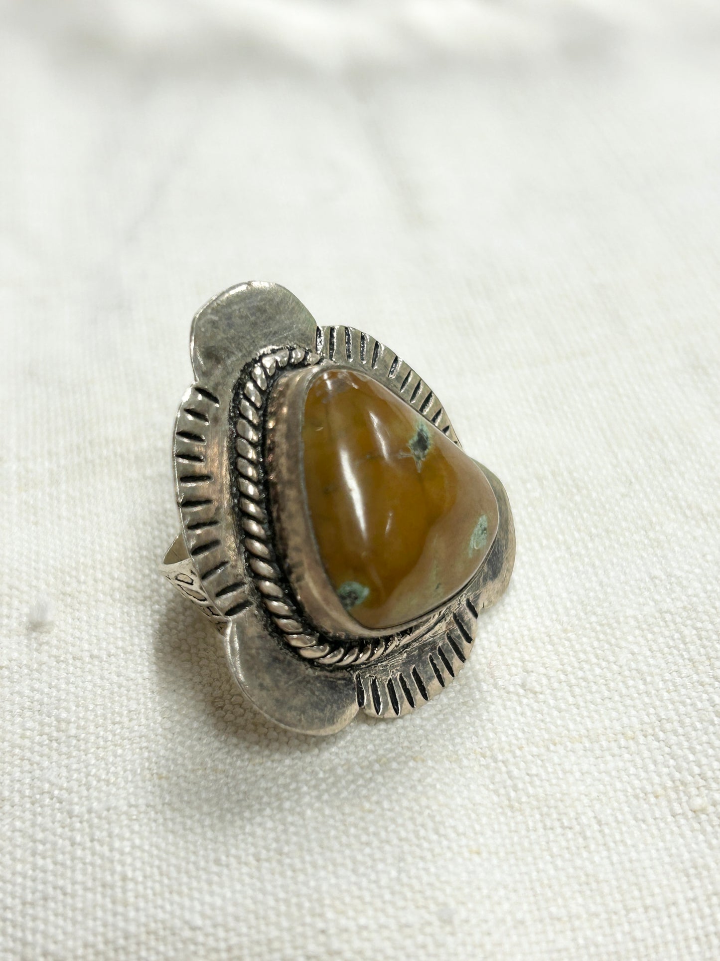 Vintage 925 Silver Ring[J30535]