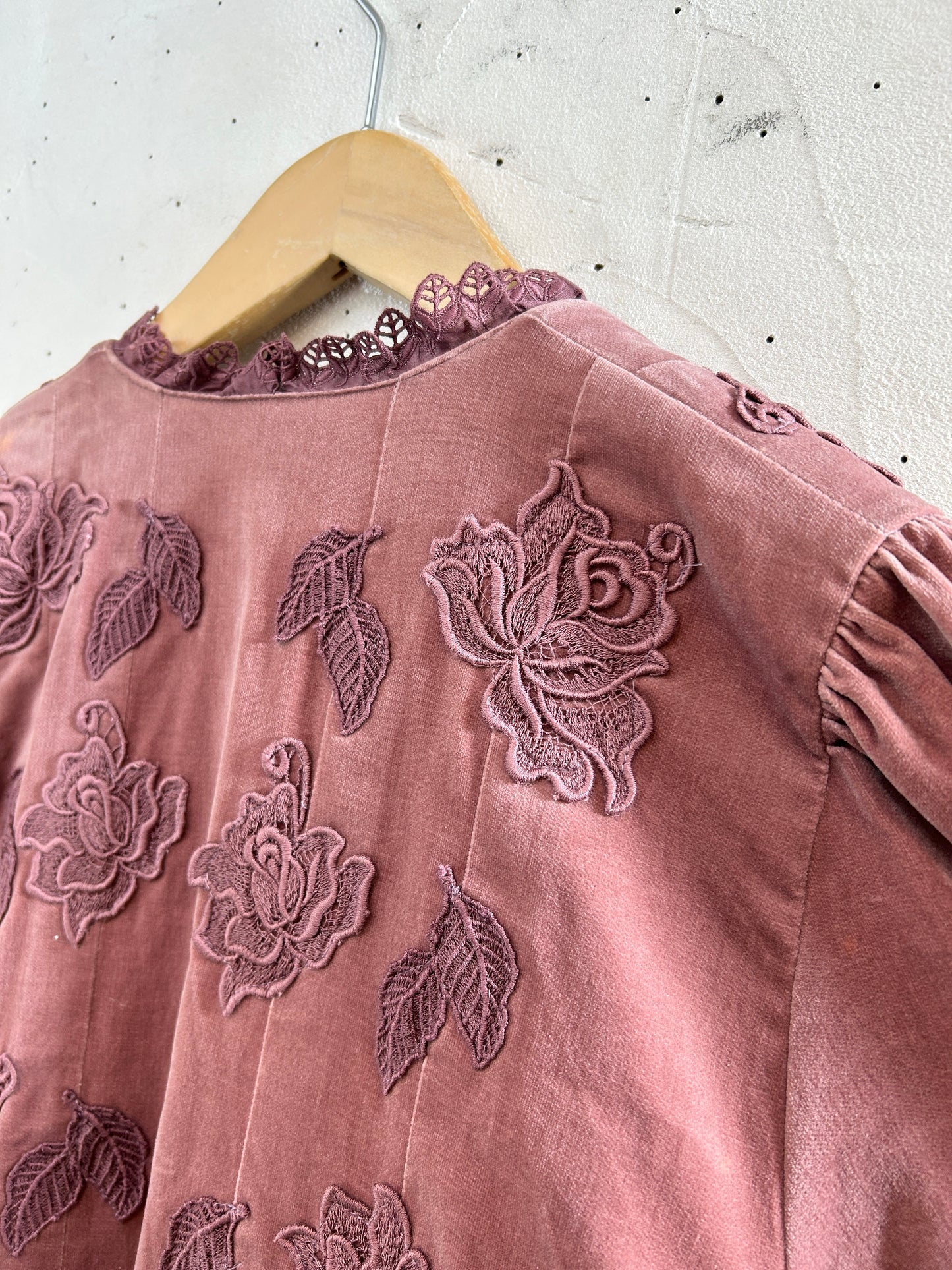Vintage Velour Dress [J30473]