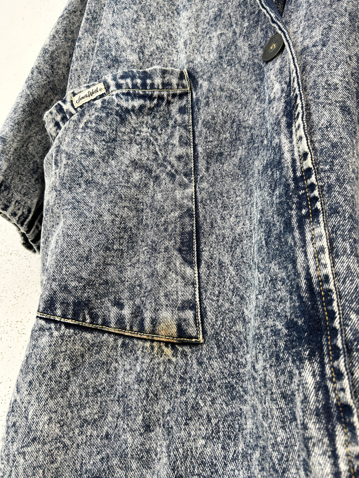 Vintage Denim Coat [I33797]