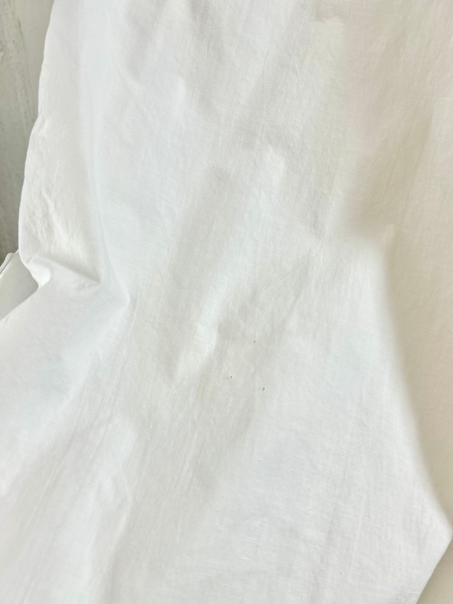 ’50s Vintage White Work Coat  [J30609]