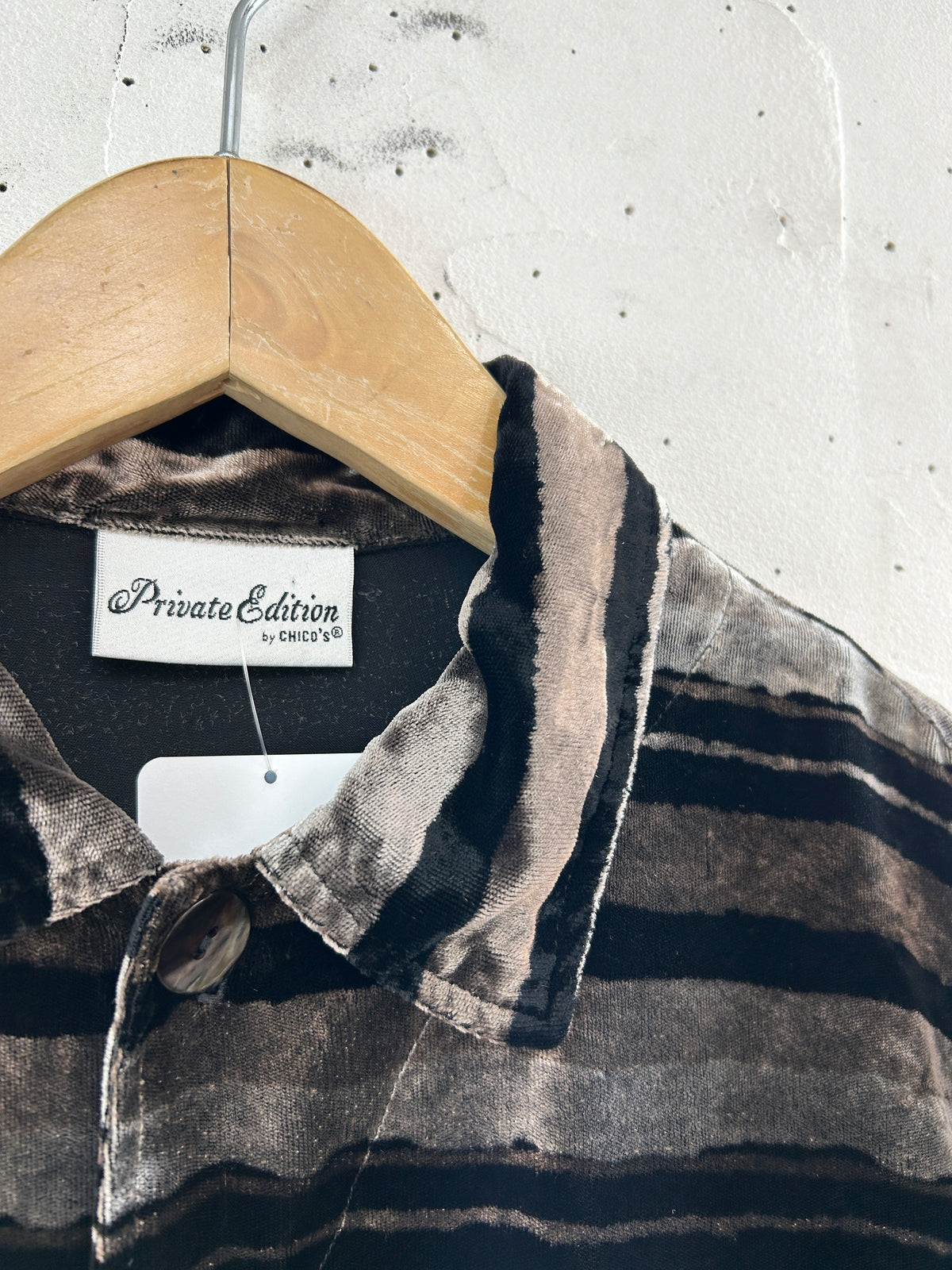 Vintage Velour Shirt [I33812]
