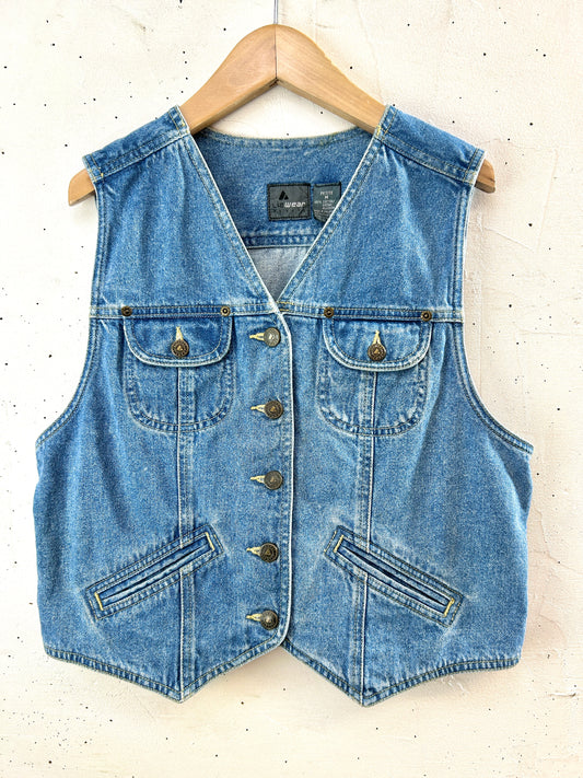 Vintage Denim Vest [H30266]