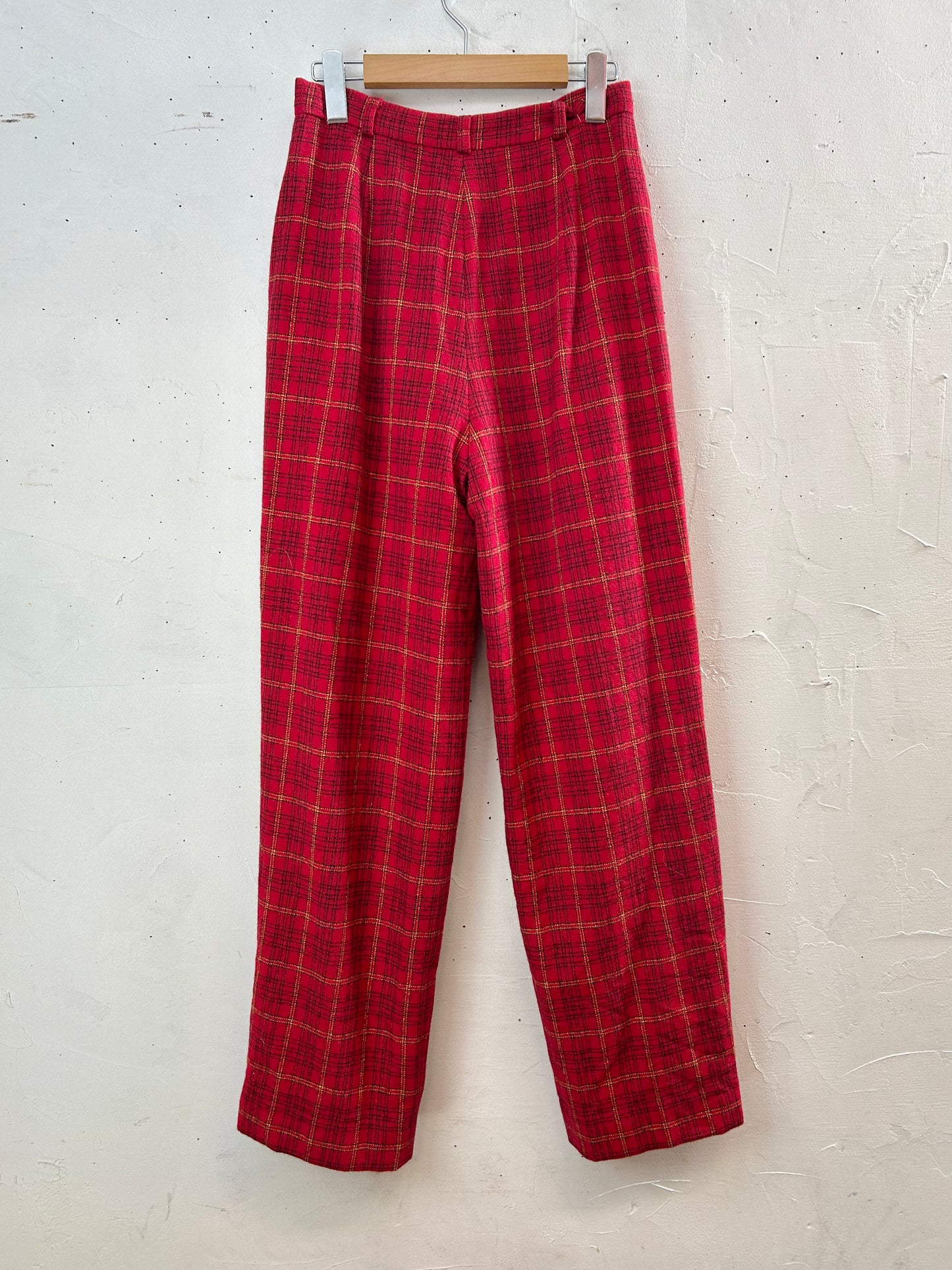 Vintage Plaid Pants 〜JOHN MEYER〜 [L29214]
