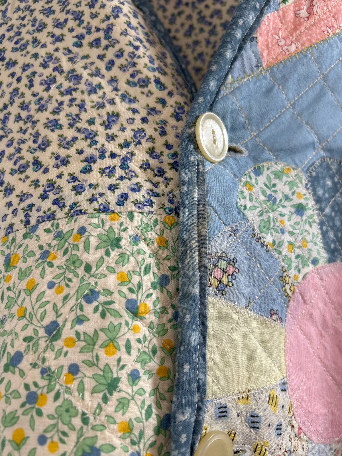 Vintage Quilt Jacket  [I33918]