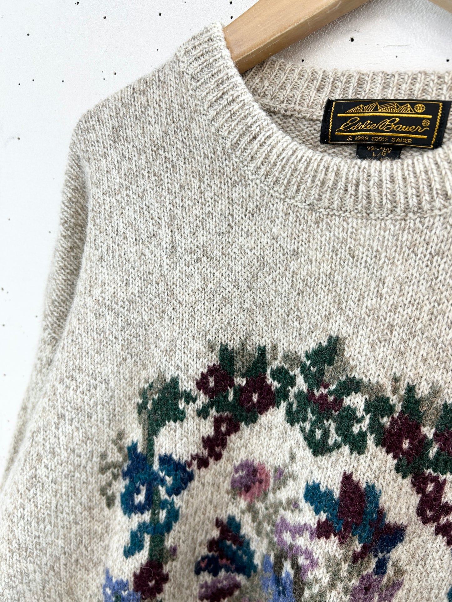 Vintage Knit Sweater 〜Eddie Bauer〜 [A31304]