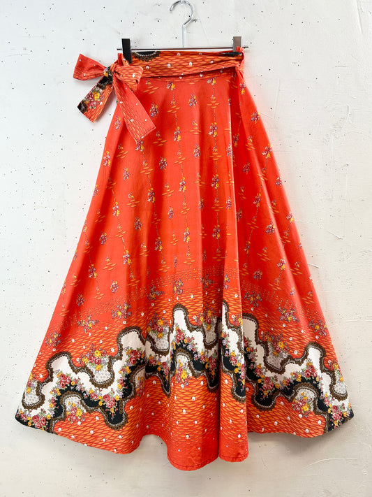 Vintage Wrap Skirt [H30773]