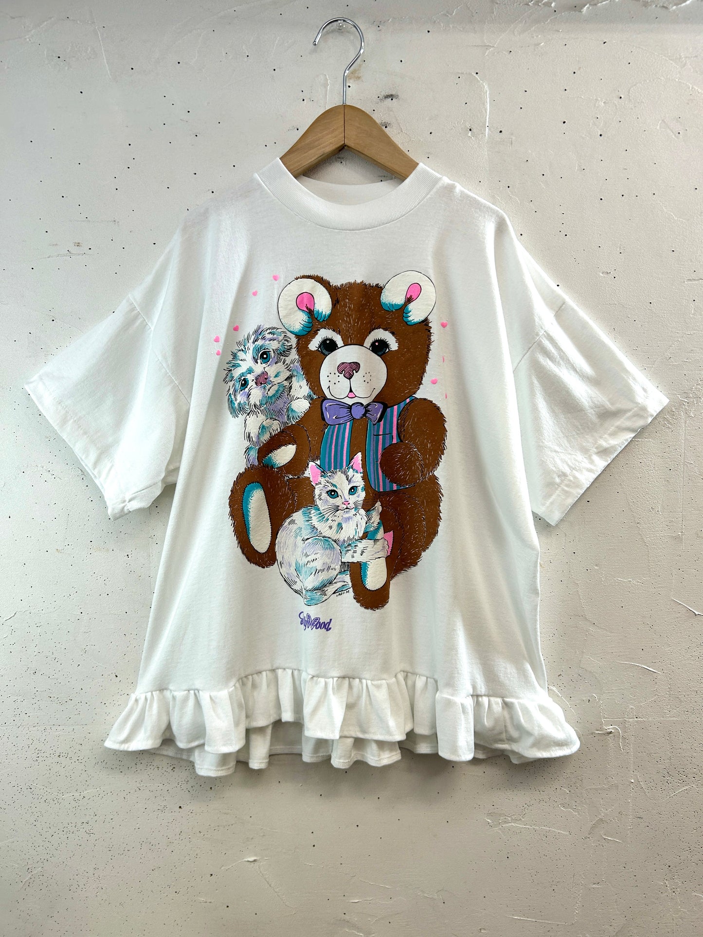 Vintage T Shirt 〜Funny dot CRAZY〜 [D32226]