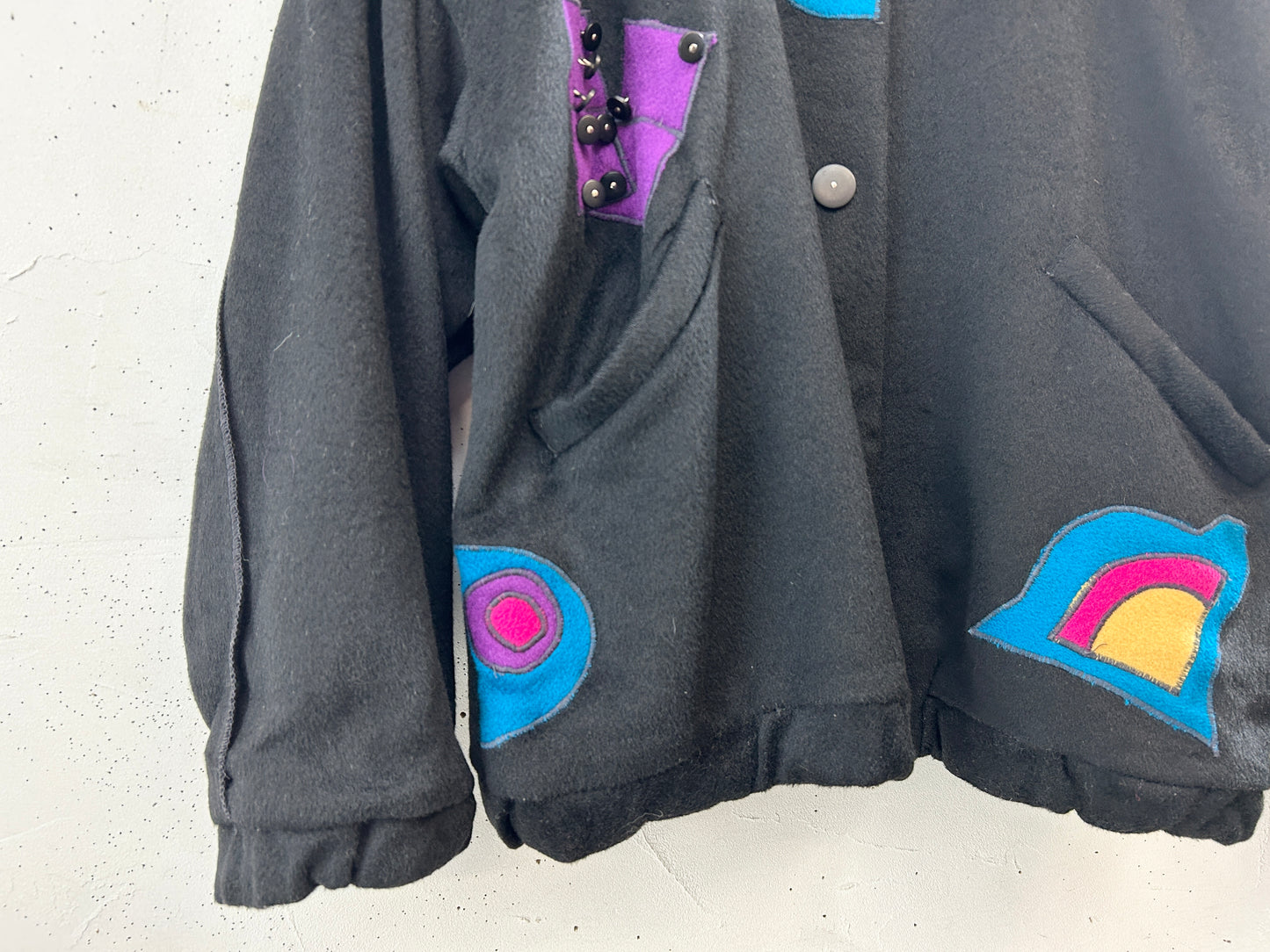 Vintage Wool Jacket Made in USA [K30761]