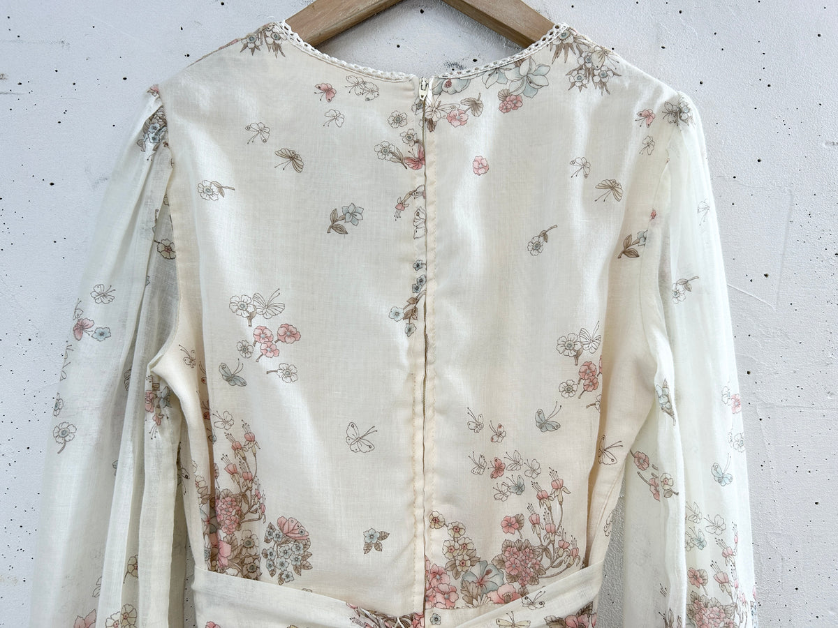 '70s Vintage Dress  [J34187]