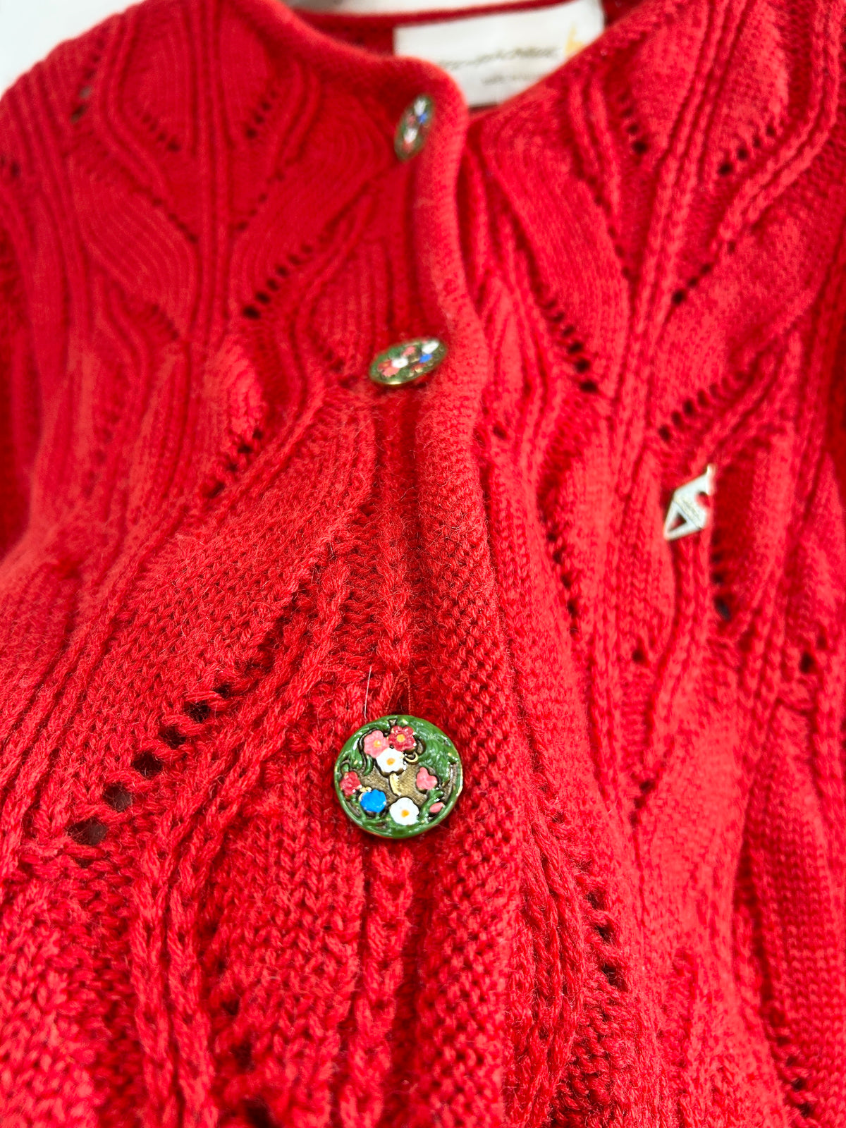 Vintage Tyrol Knit Cardigan [I33866]