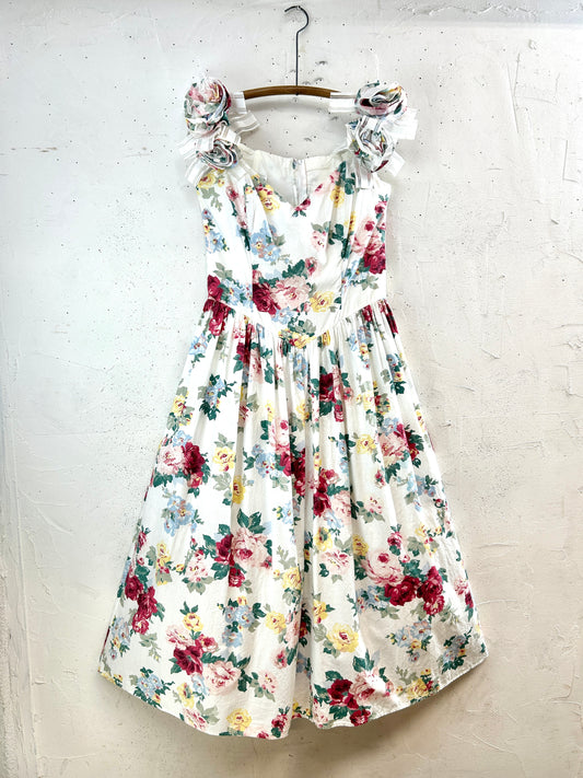 Vintage Dress 〜JESSICA McCLINTOCK〜 MADE IN USA [H33498]