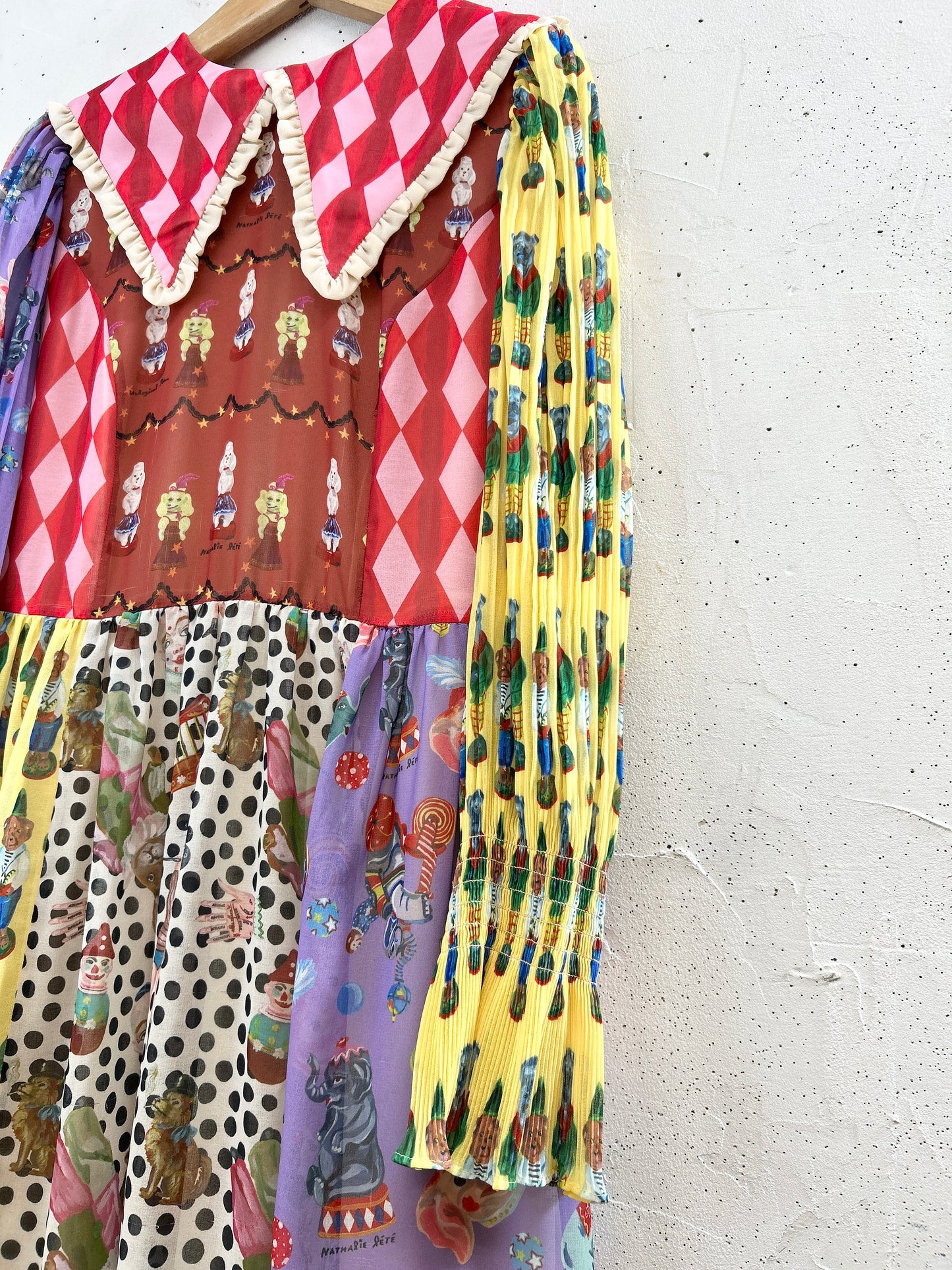 Vintage Dress 〜Nathalie Lete×UNLOGICAL POEM〜 [F32804]