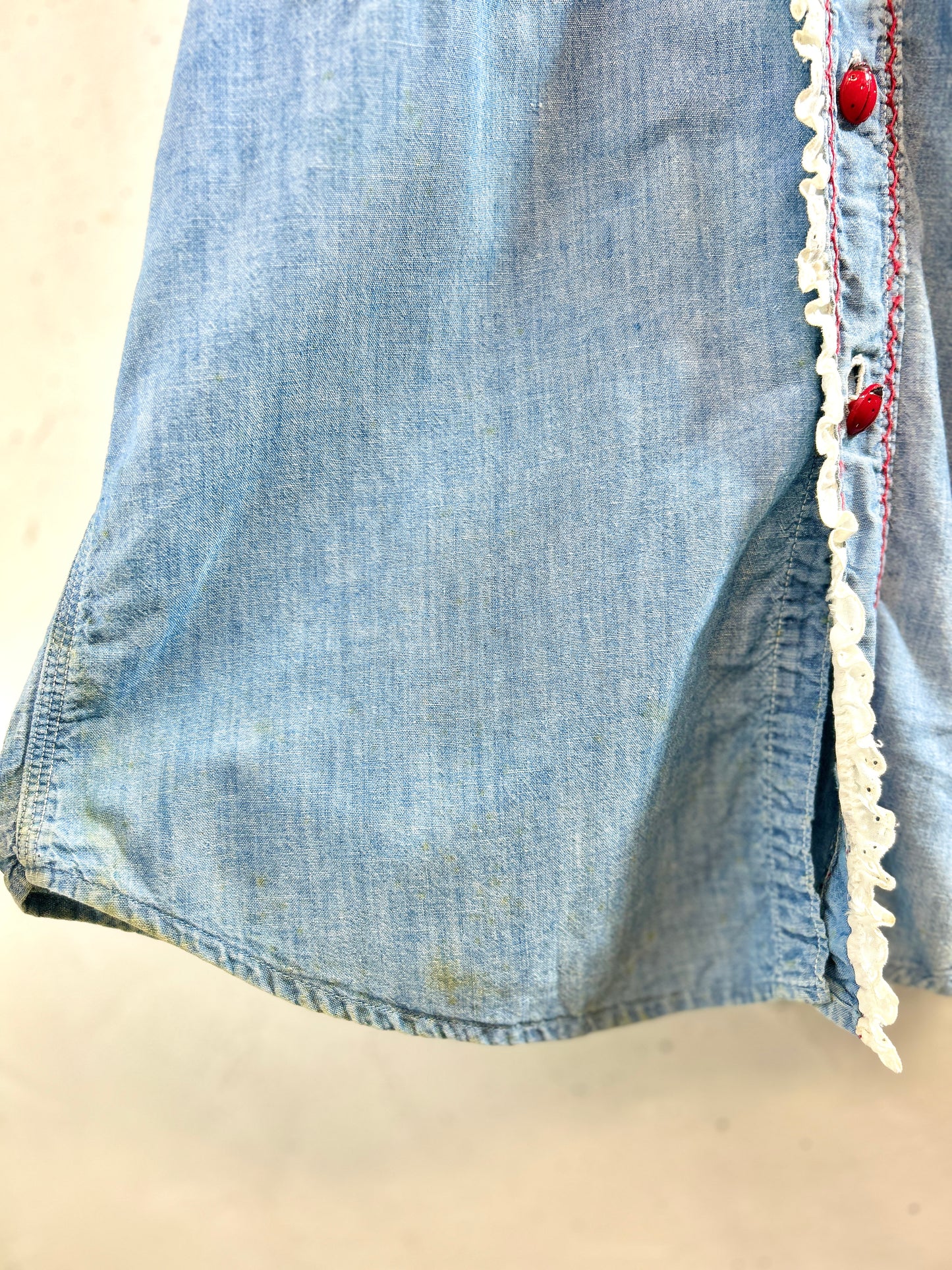 Vintage Chambray Shirt 〜Sears〜 [K30800]