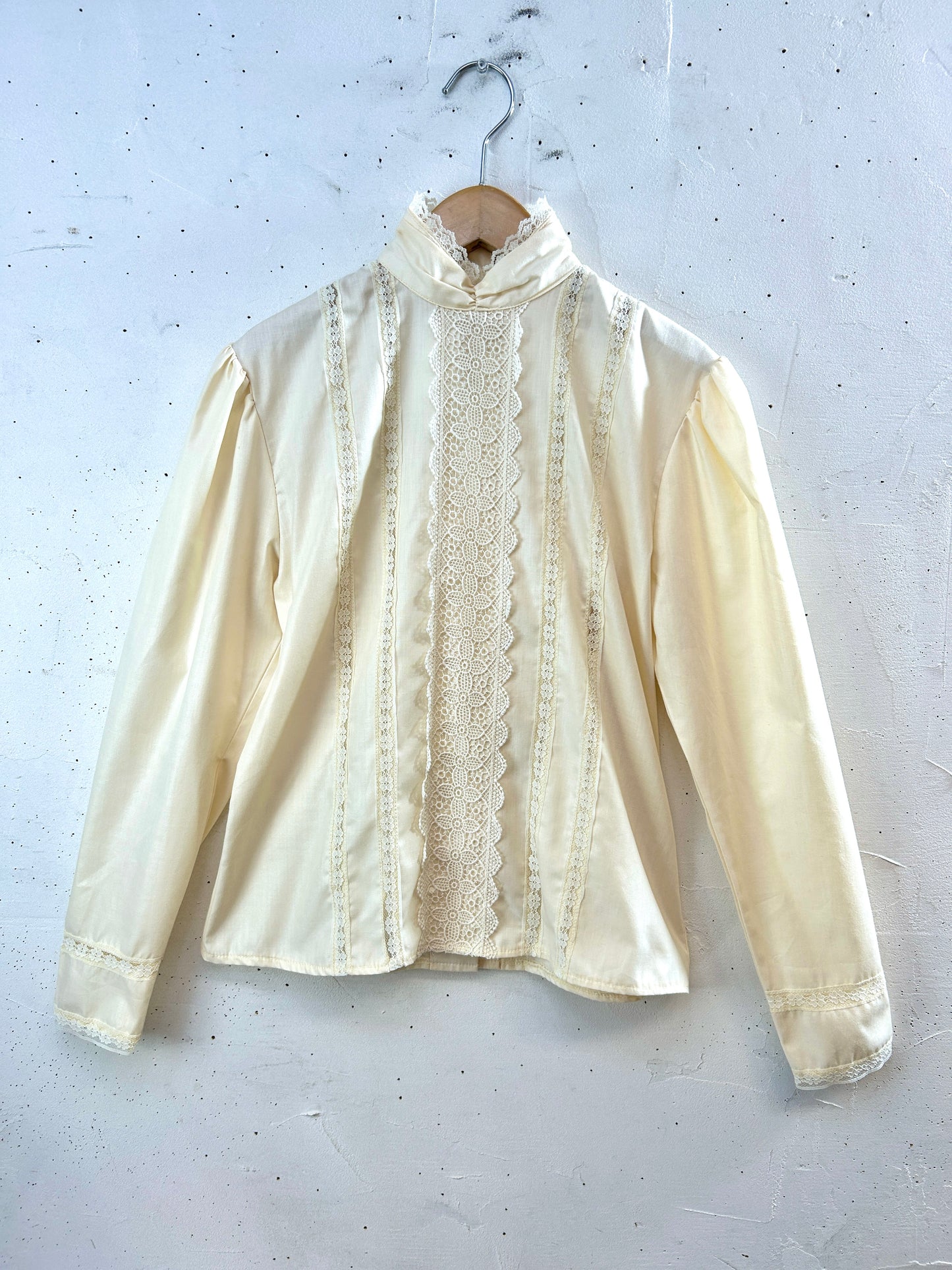 Vintage White Blouse 〜GUNNE SAX〜 [I30320]