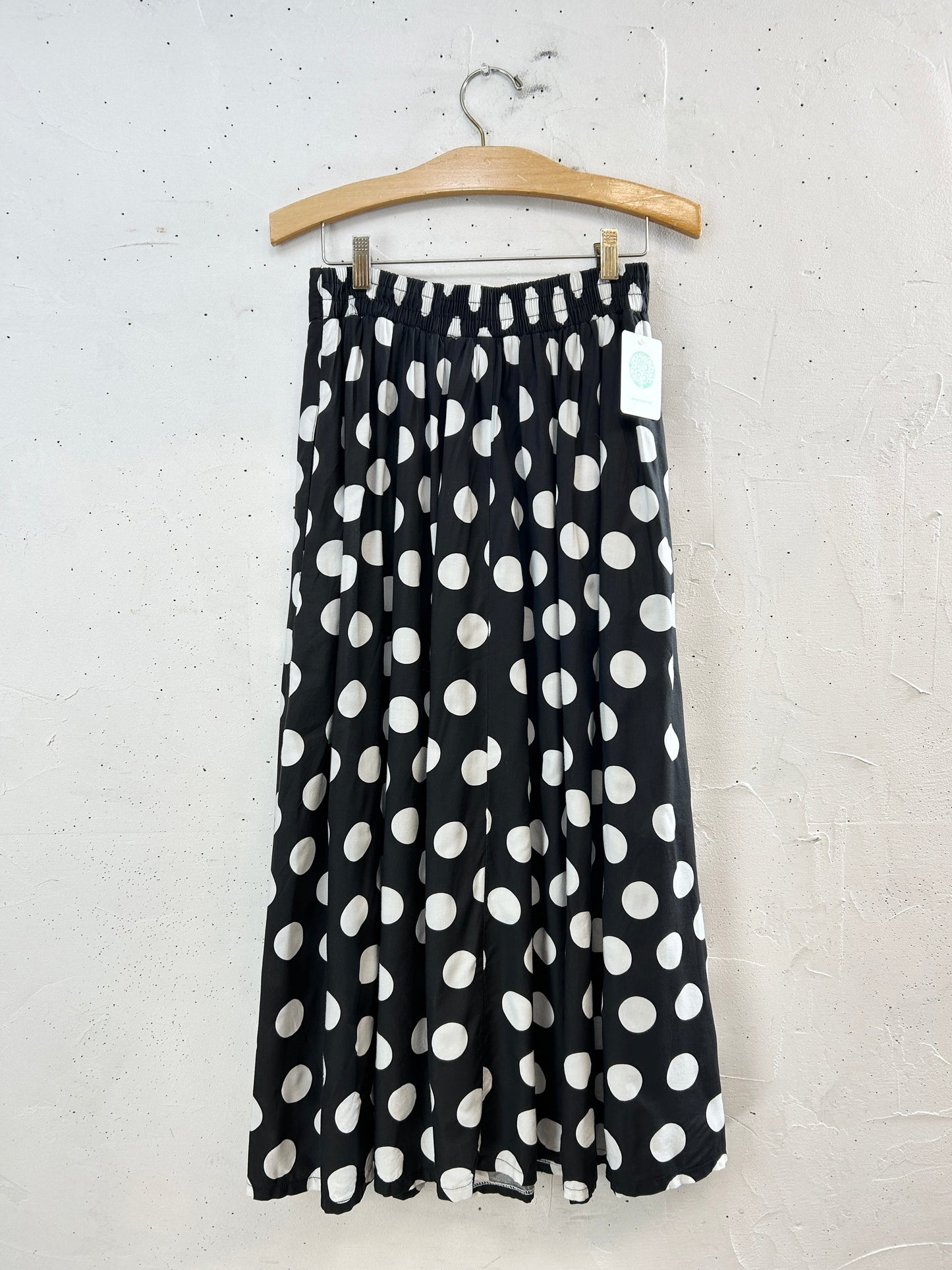 Vintage Dot Skirt [J30605]