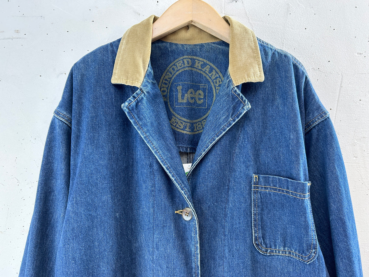 Vintage Denim Jacket 〜Lee〜 [J30576]