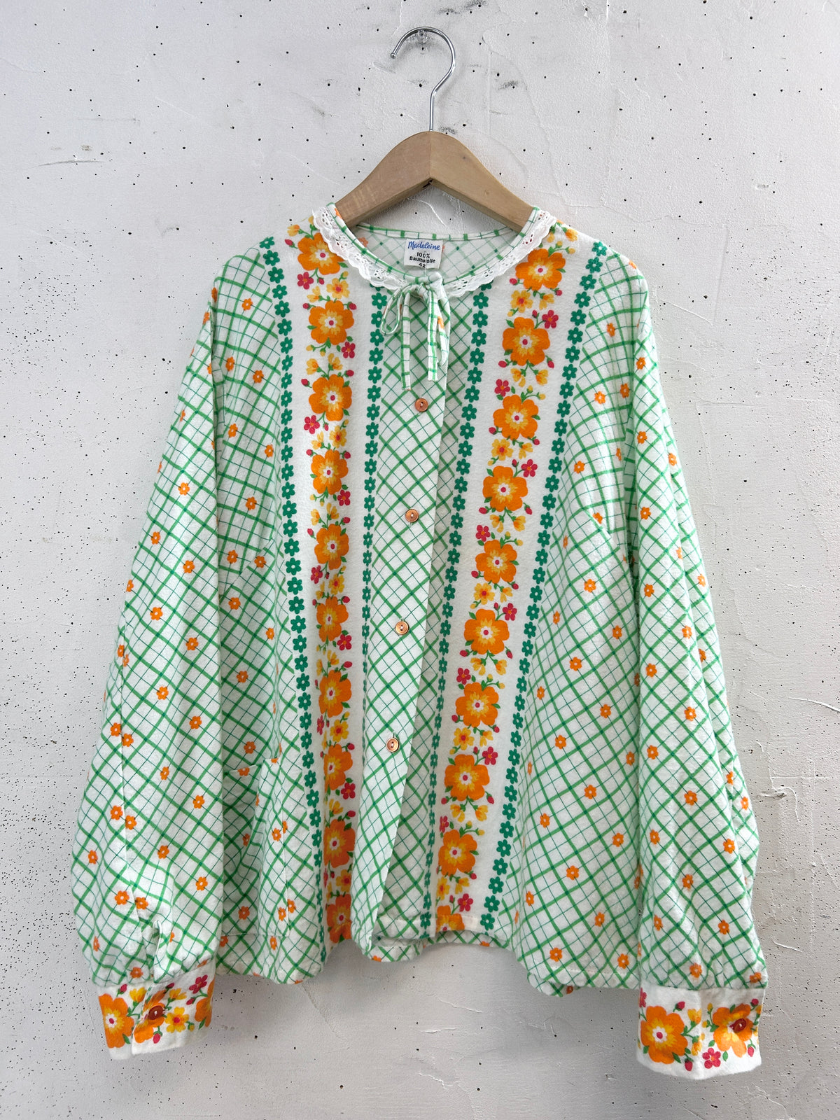 Vintage Euro Blouse [J34311]