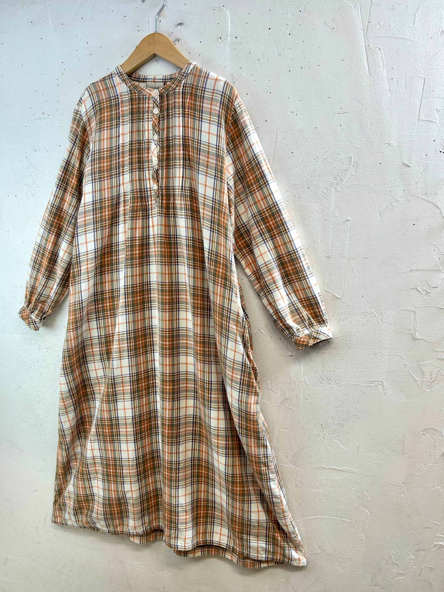 Vintage Plaid Dress 〜L.L.Bean〜 [H33643]