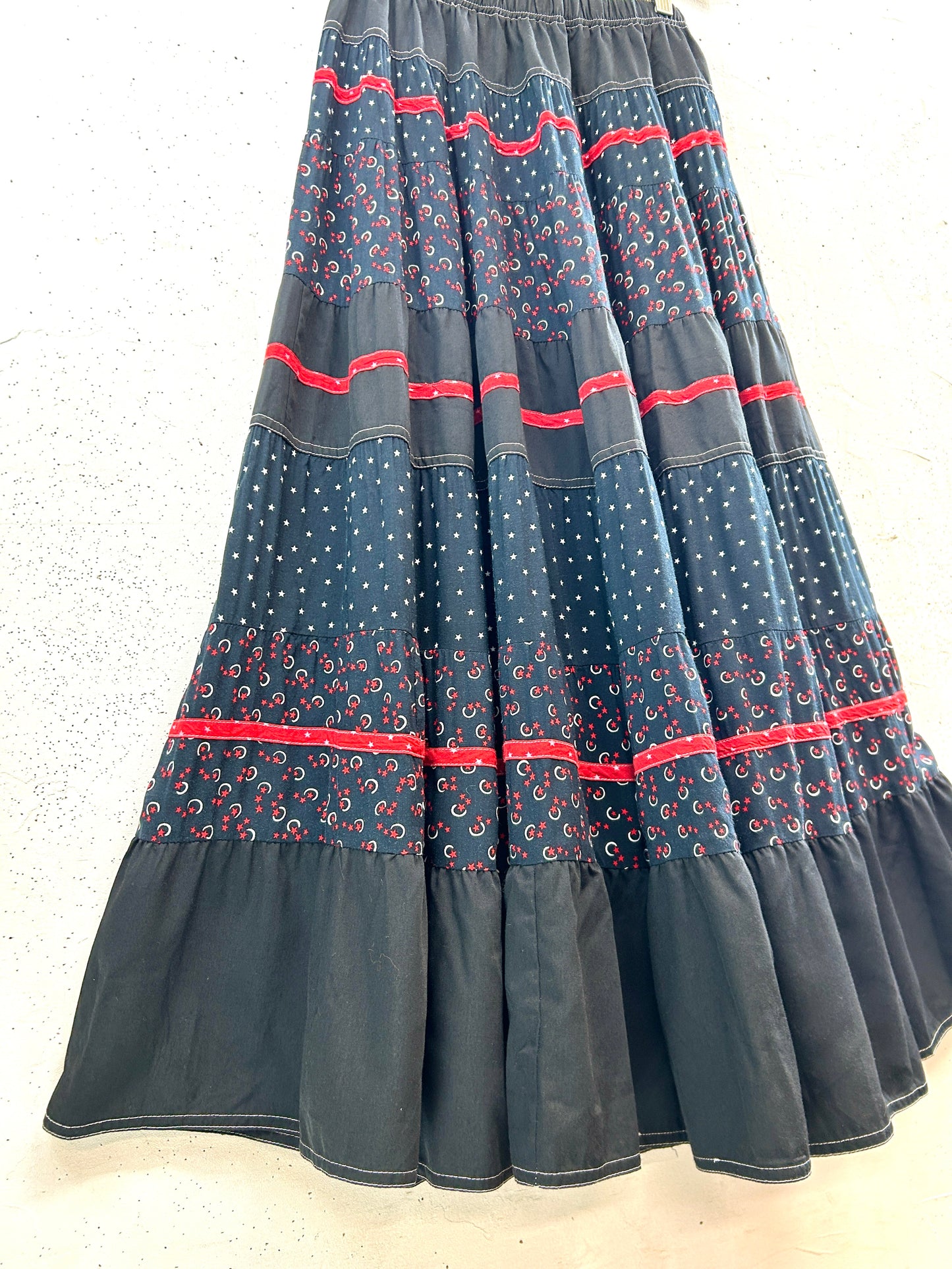 Vintage Tiered Skirt [C31978]