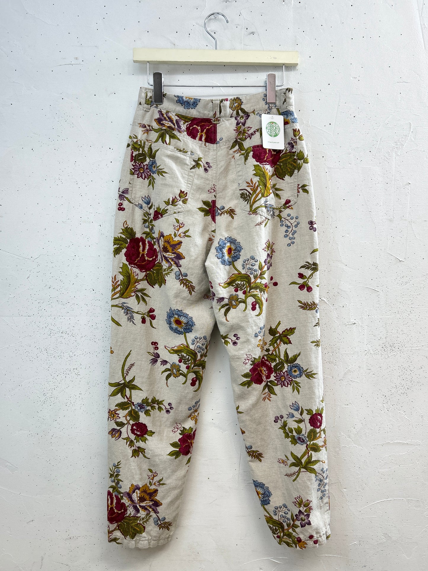 Vintage Linen Pants [E32409]