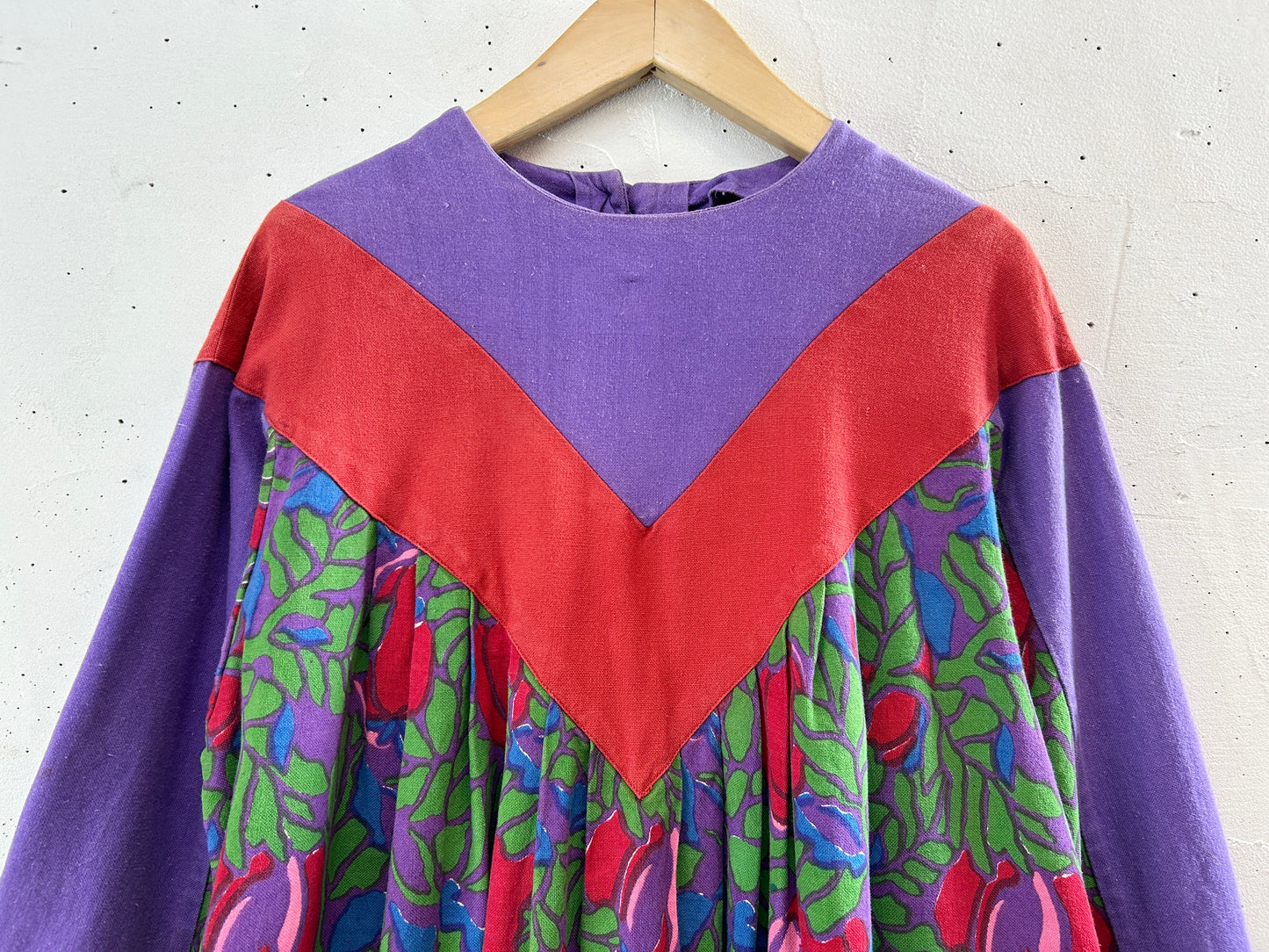 '70s Vintage Dress 〜TAKARA〜 [K30762]