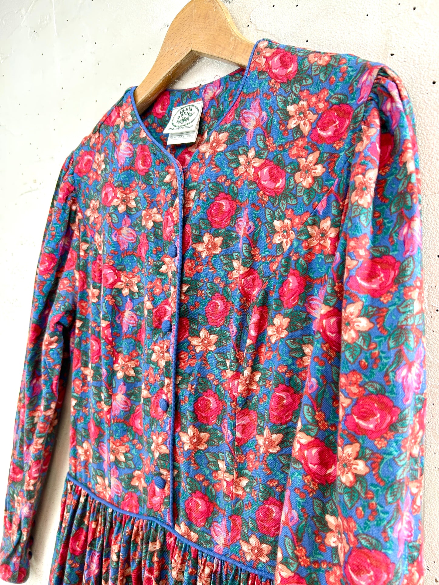 Vintage Dress 〜Laura Ashley〜 [I33739]