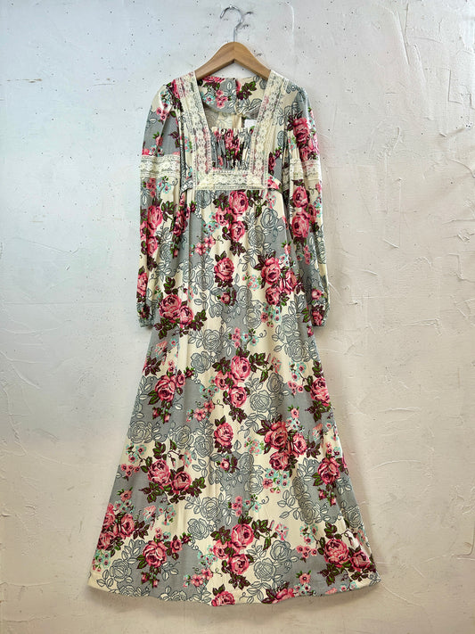 '70s Vintage Dress 〜JCPenney〜 [I30348]