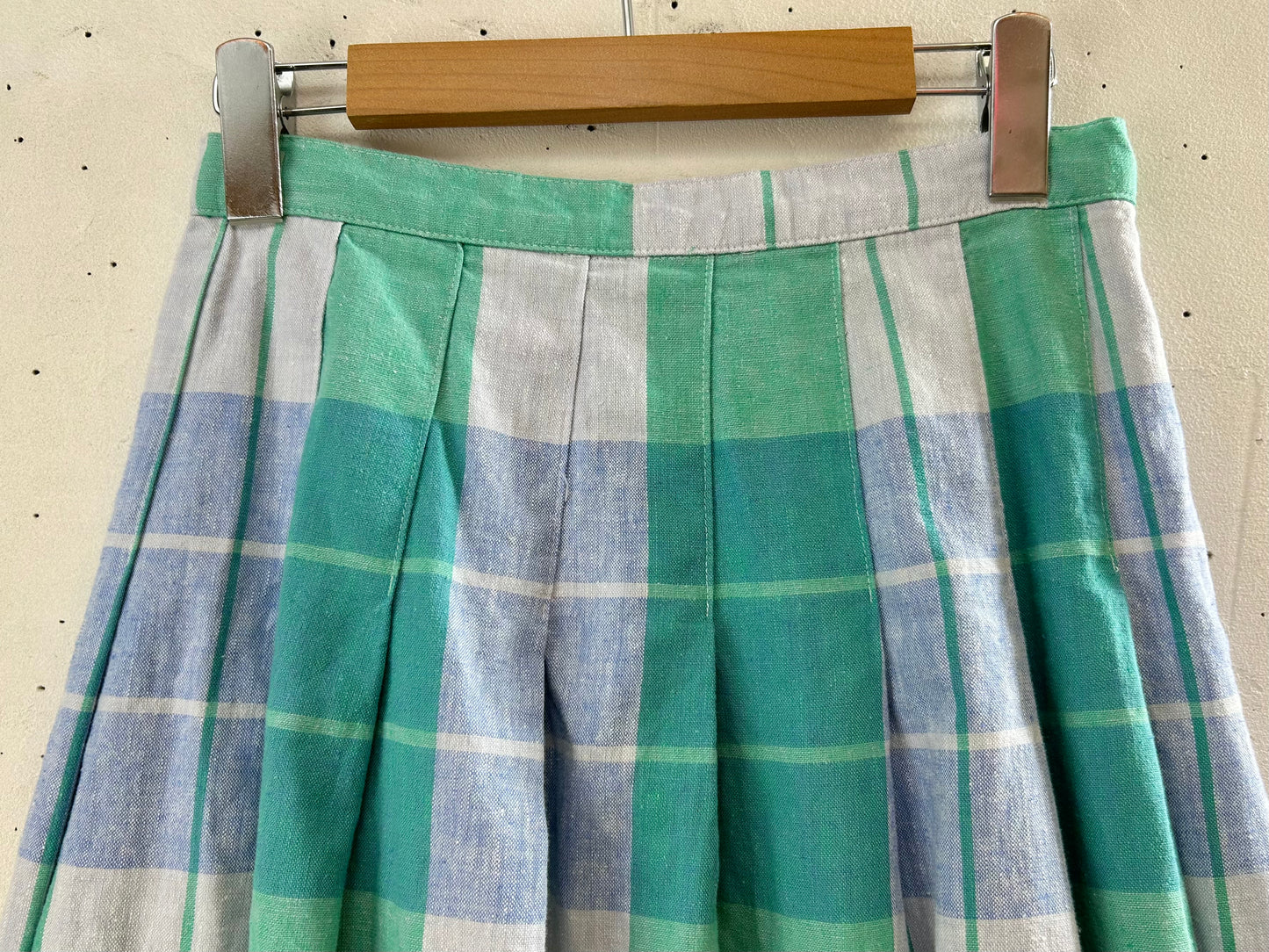 Vintage Plaid Skirt [G30724]