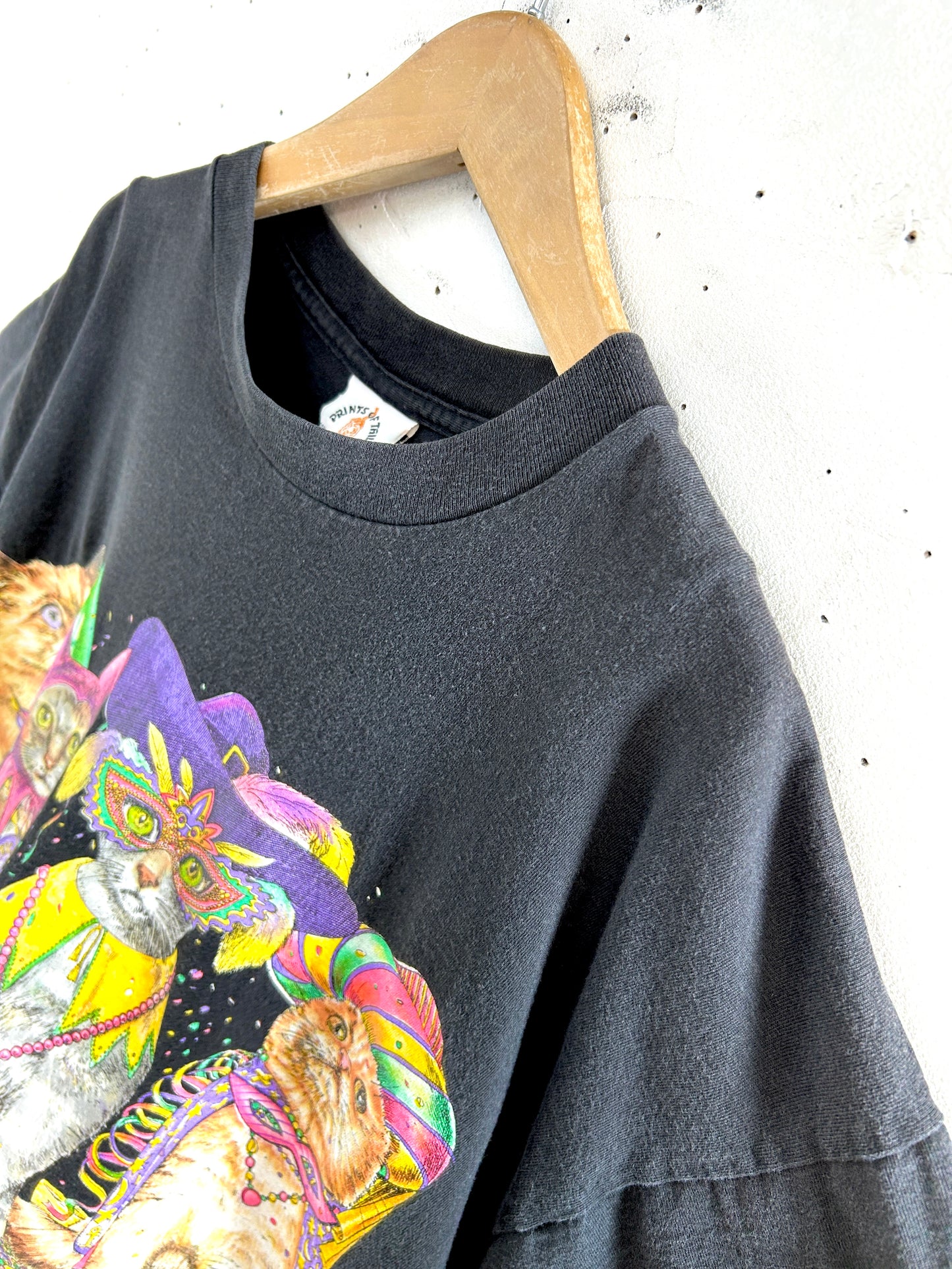 Vintage T Shirt 〜Funny dot CRAZY〜 [F32746]