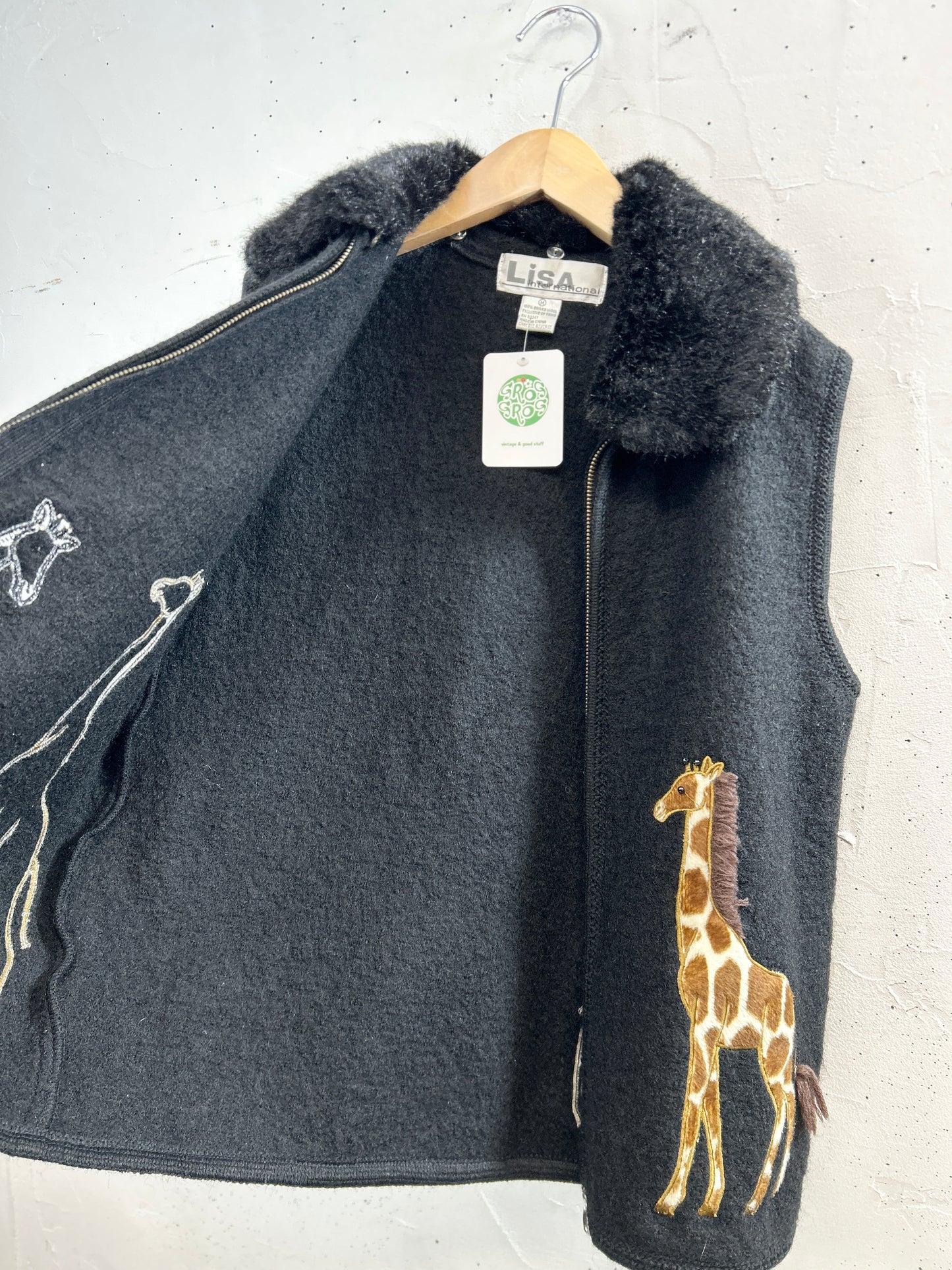 Vintage Wool Vest [B31520]