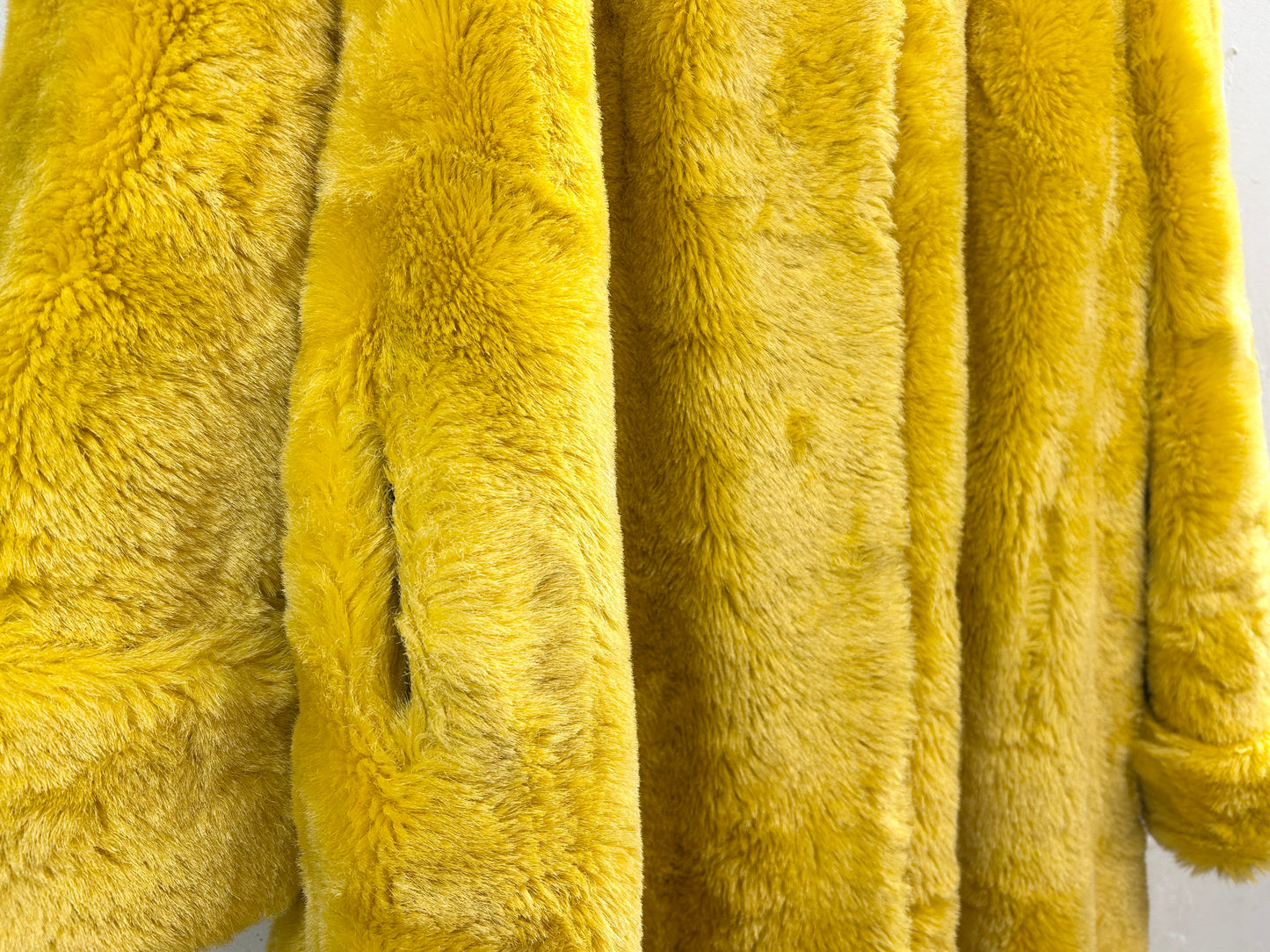 Vintage Eco Fur Coat 〜MADE IN W.GERMANY〜 [A31198]