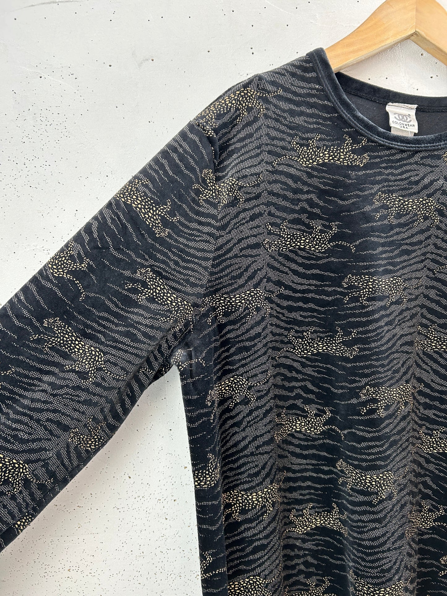 Vintage Velour Tops [H33651]