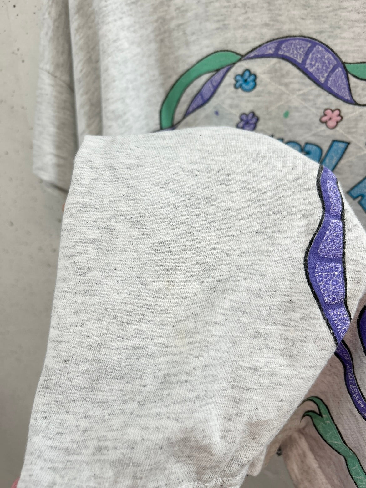 Vintage T Shirt 〜Funny dot CRAZY〜 [E32268]