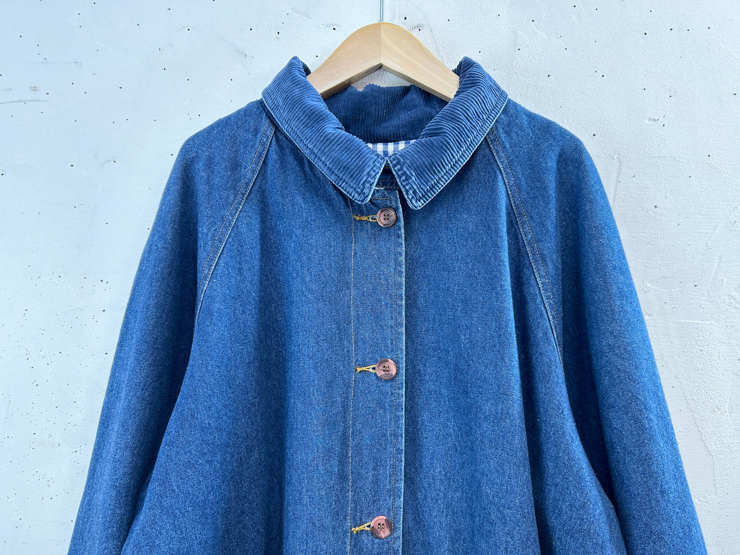Vintage Denim Long Jacket [A31307]