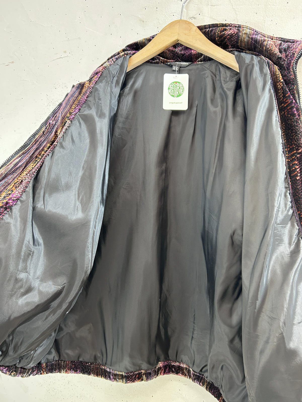 Vintage Velour Jacket [J34060]