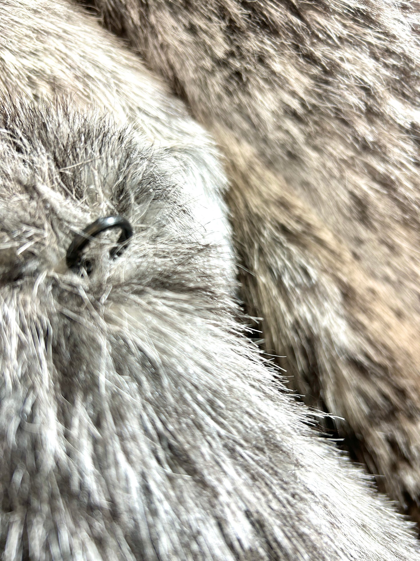 Vintage Eco Fur Jacket [K30933]