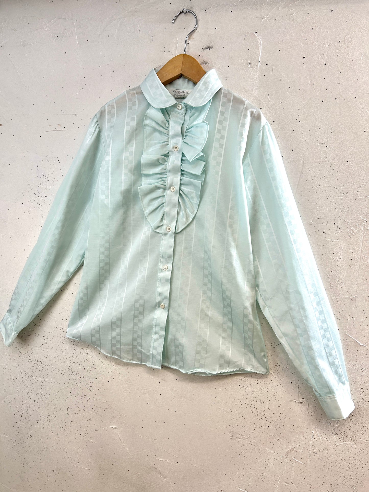 Vintage Blouse MADE IN USA [H33534]
