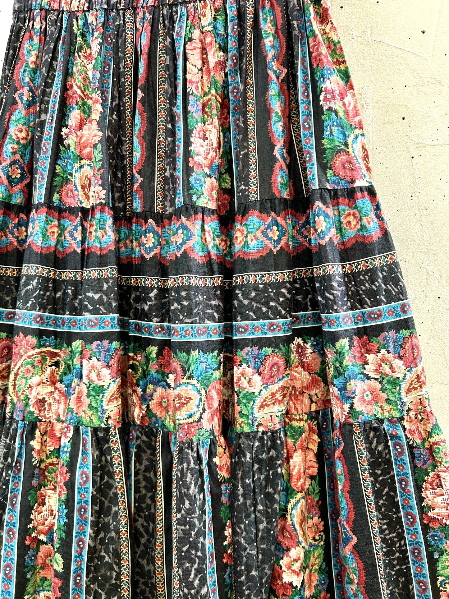 Vintage Tiered Skirt [B31701]
