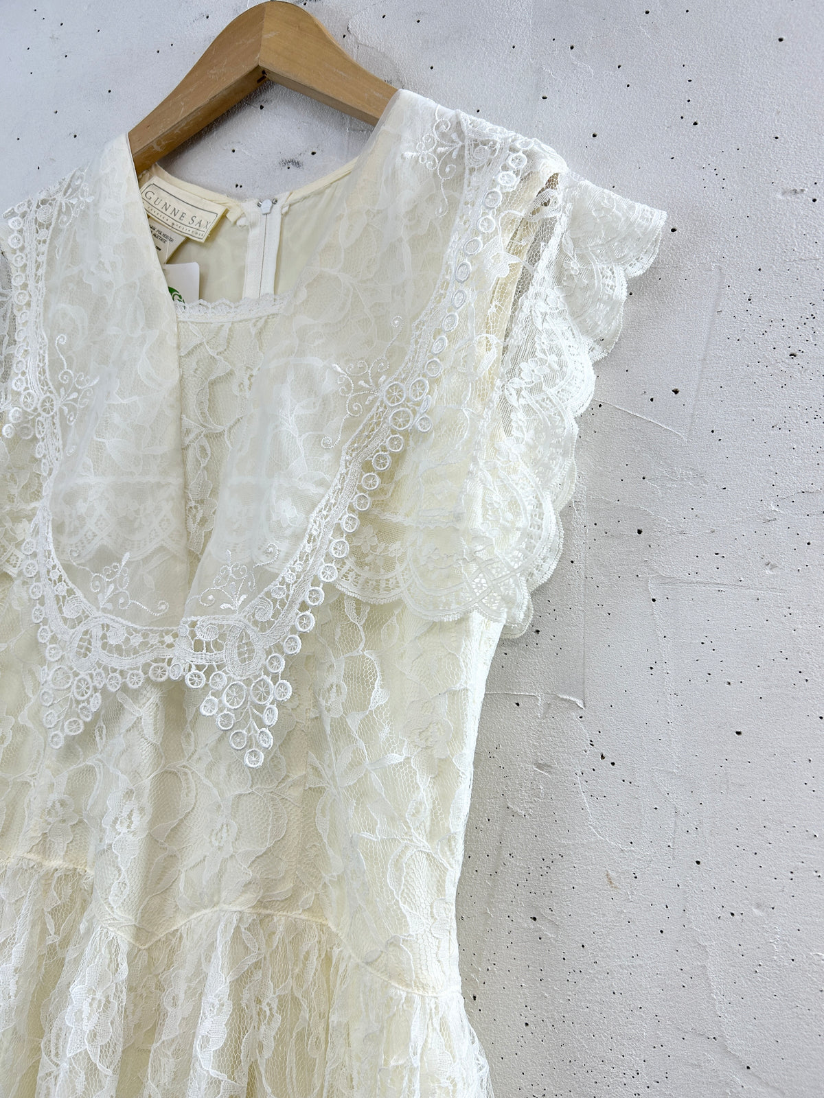 ’80s Vintage Dress 〜GUNNE SAX〜[I34006]