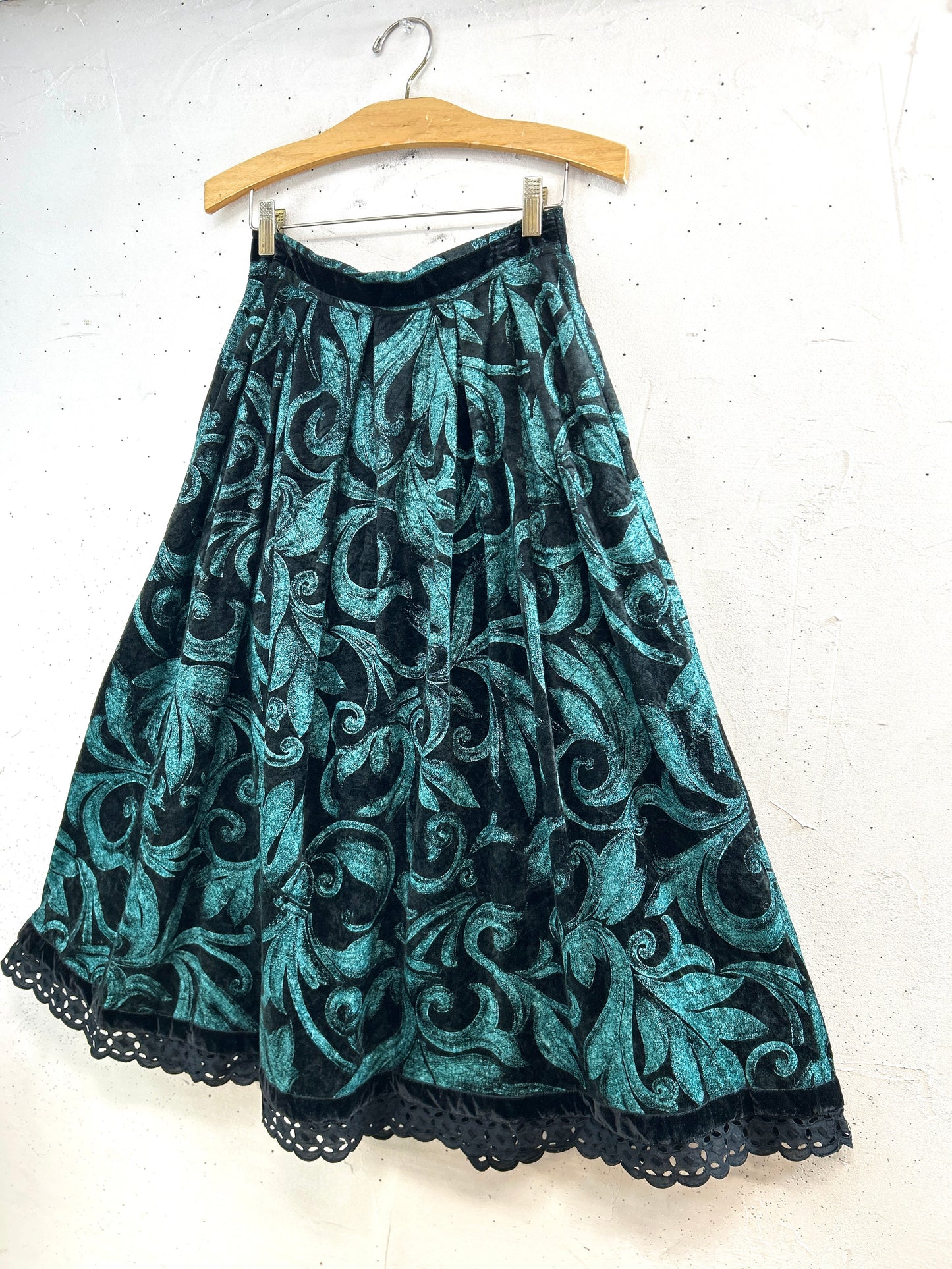 Vintage Velours Skirt [A31308]