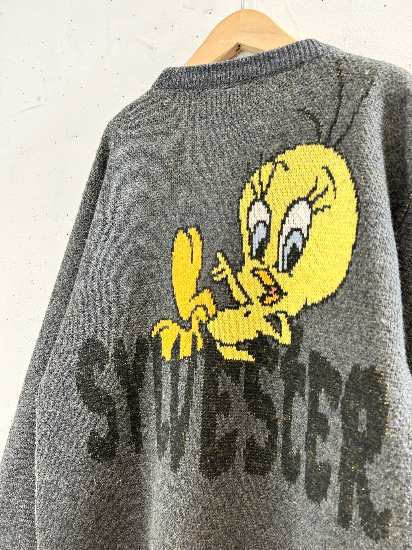 Vintage Knit Sweater 〜LOONEY TUNES〜 [J30462]