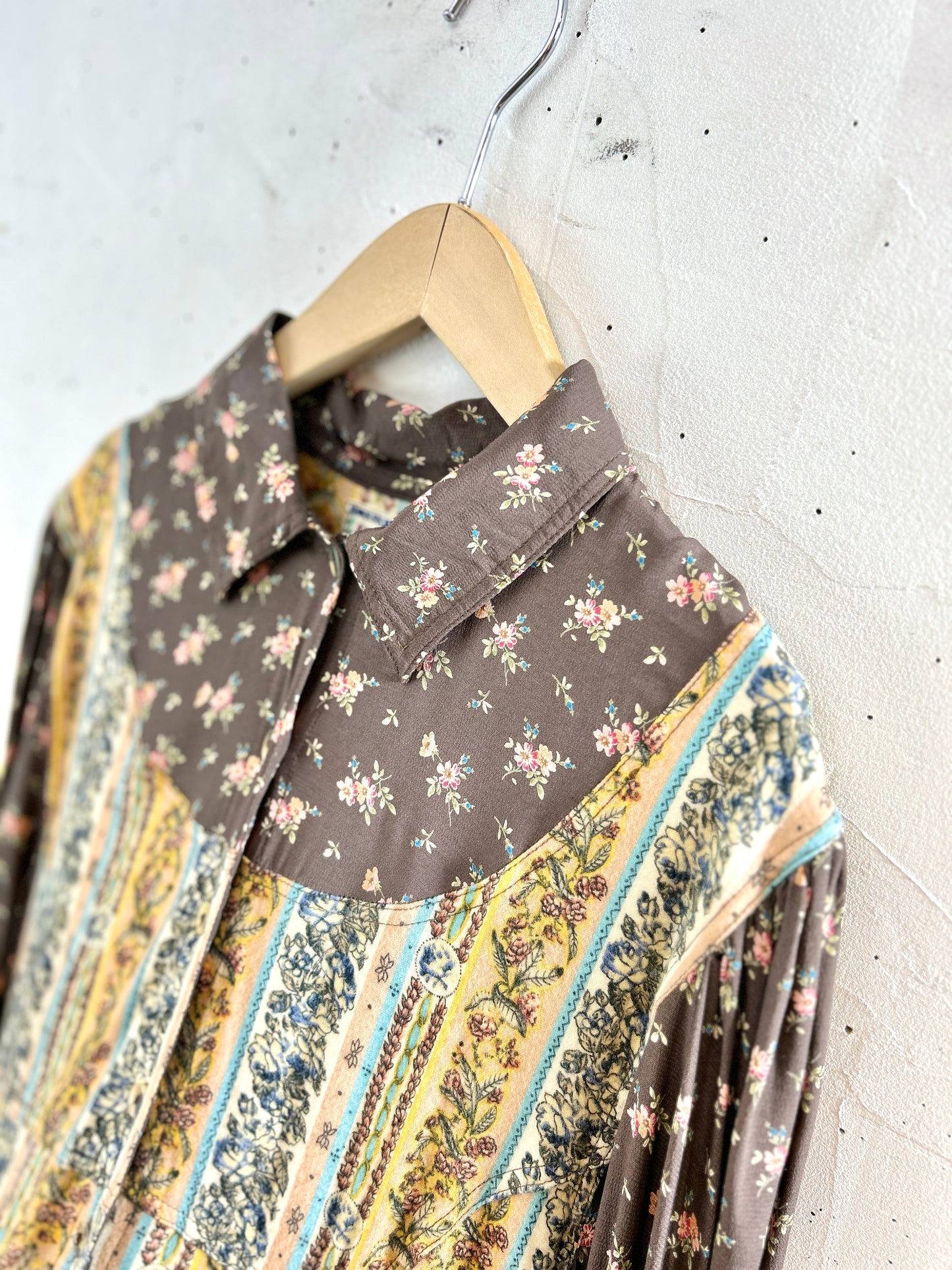 Vintage Viscose Dress 〜PORTOFINO〜[I30236]