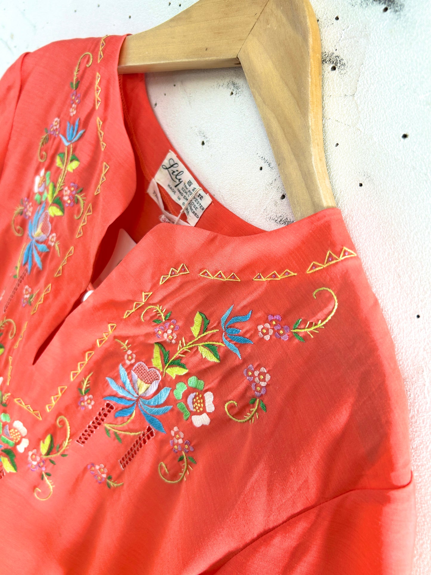 Vintage Embroidery Tunic [D32170]