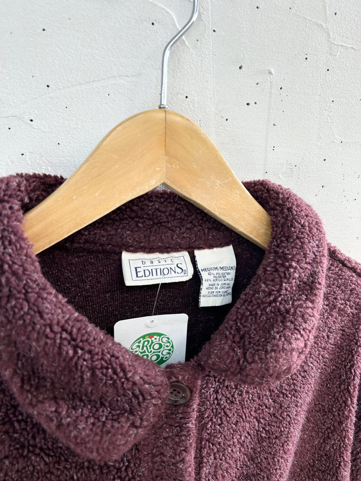 Vintage fleece Jacket  [J34183]