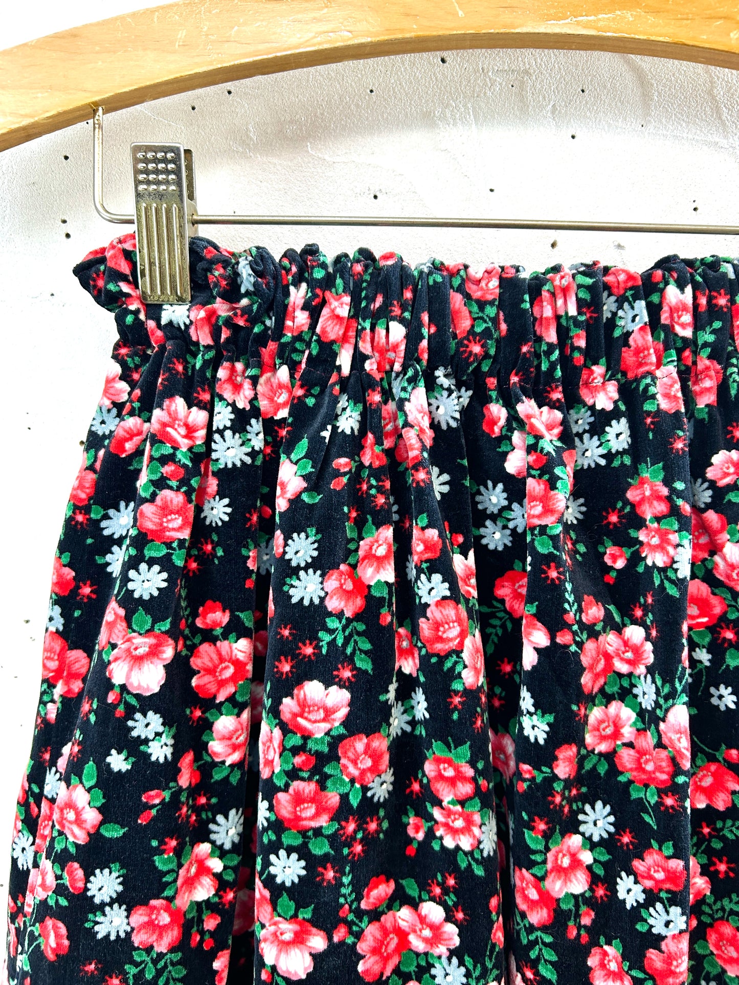 Vintage Velour Skirt [L30940]