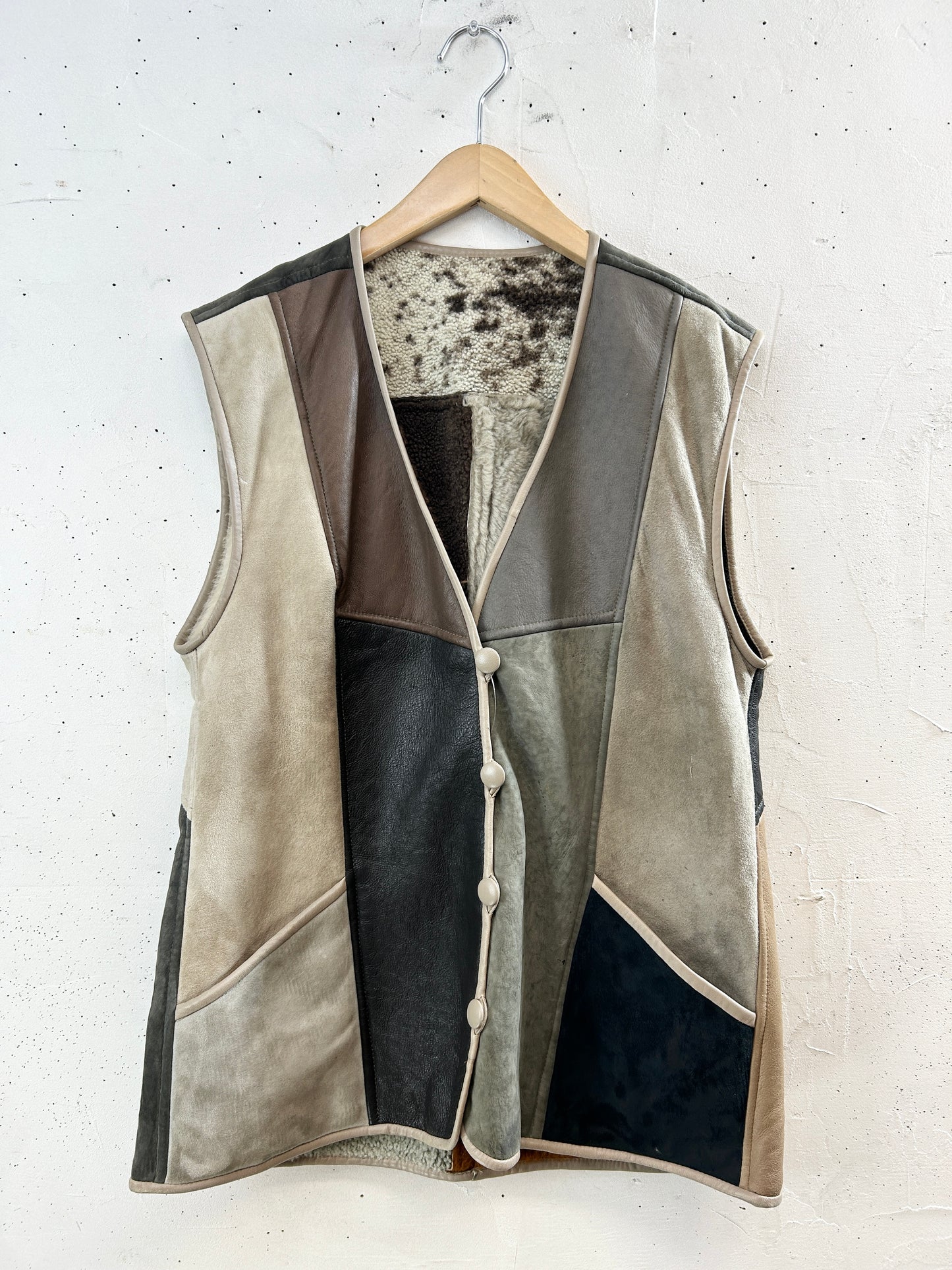 Vintage Fur Vest [K30705]