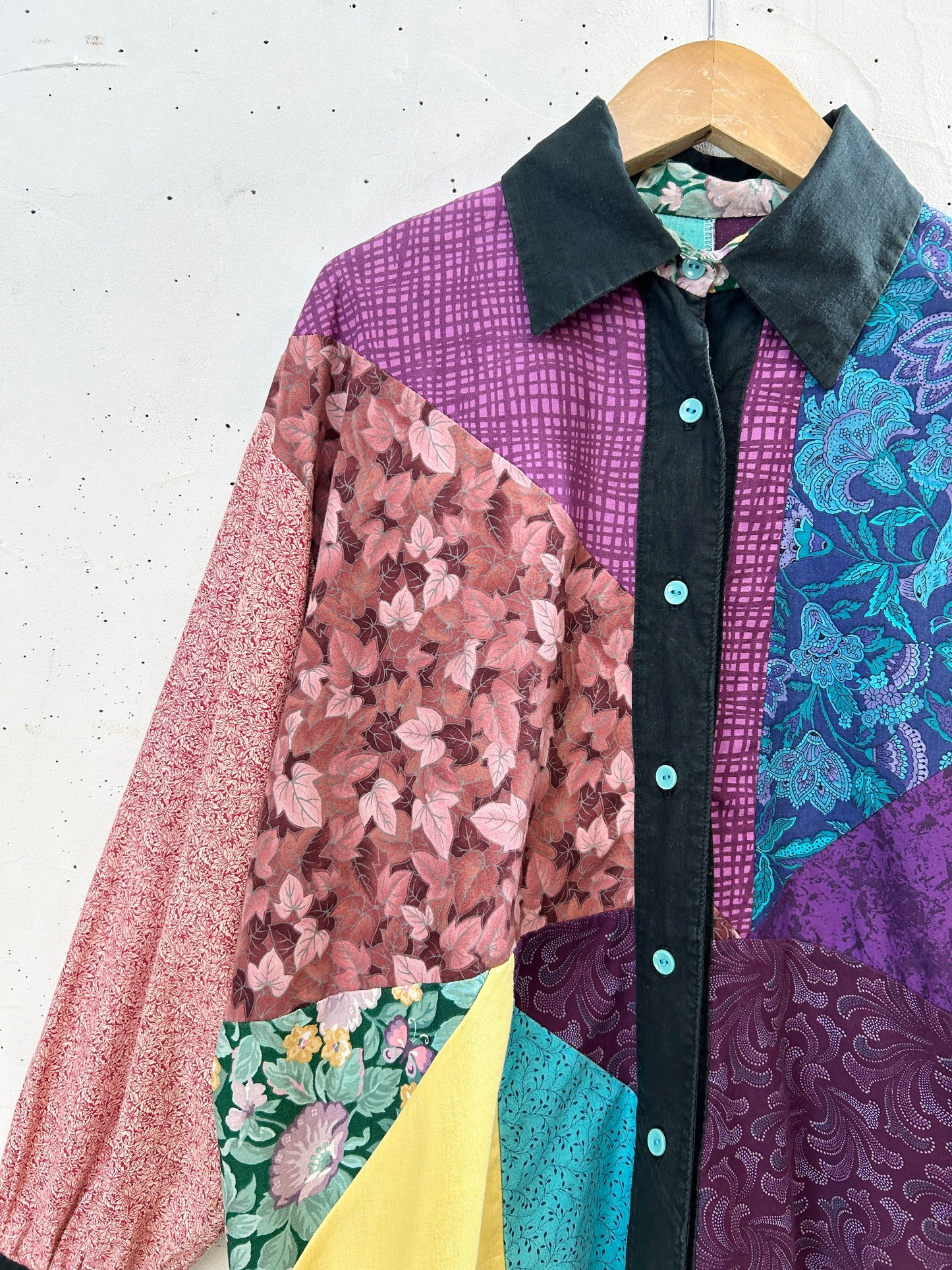 Vintage Patchwork Shirt [I30151]